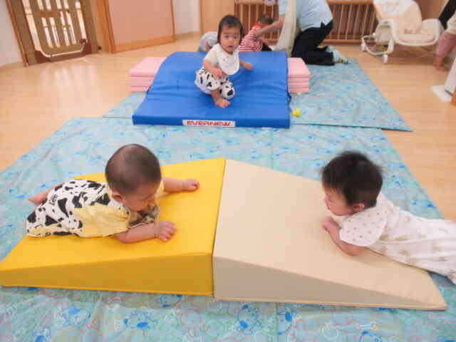 お山の上でこんにちは！