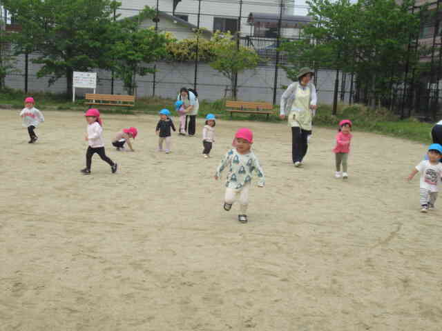 公園でたくさん遊んだよ！