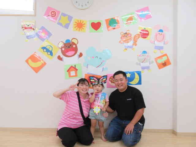 親子で写真撮影もしましたよ!