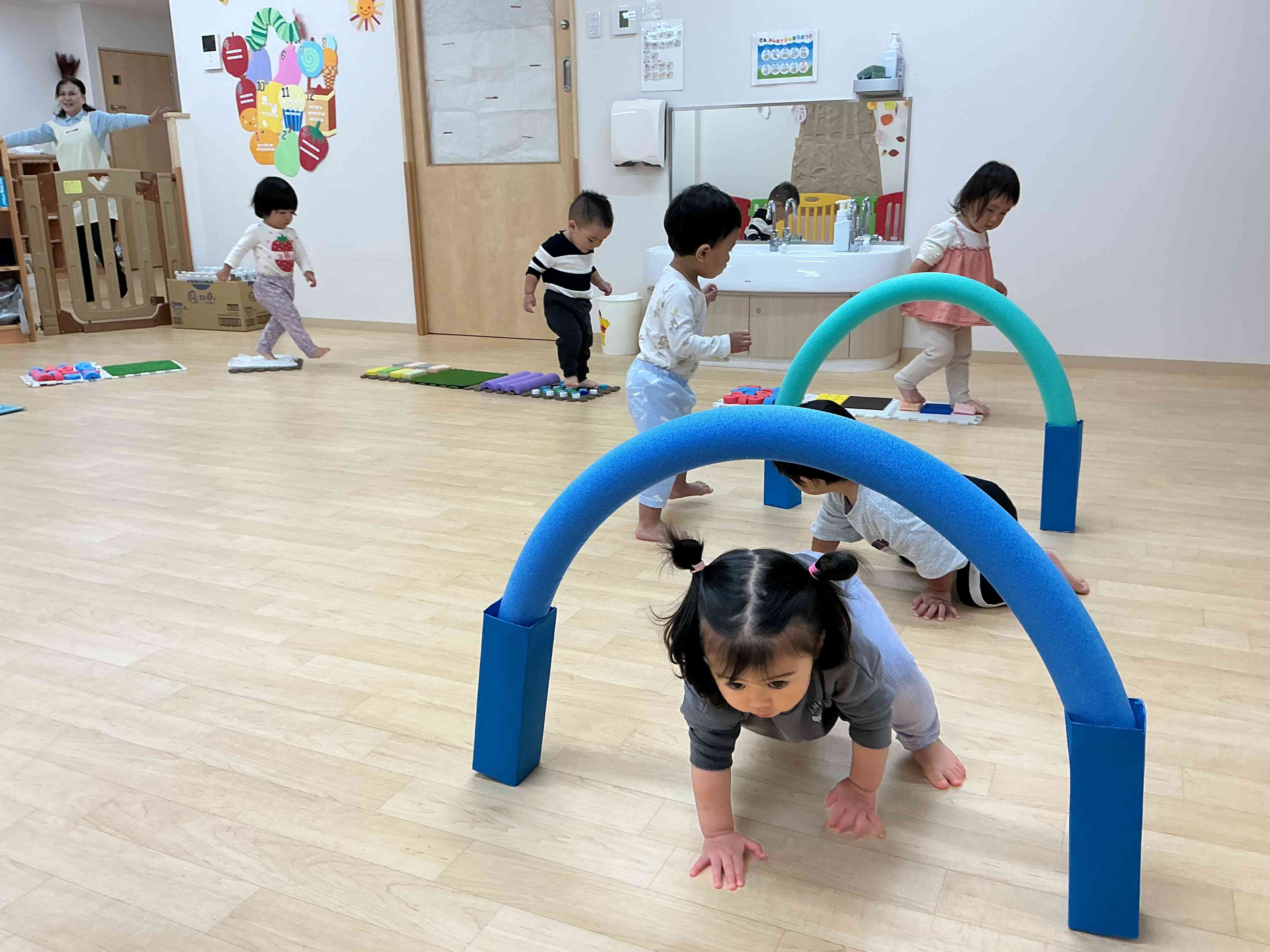 身体も動かして遊びましたよ。