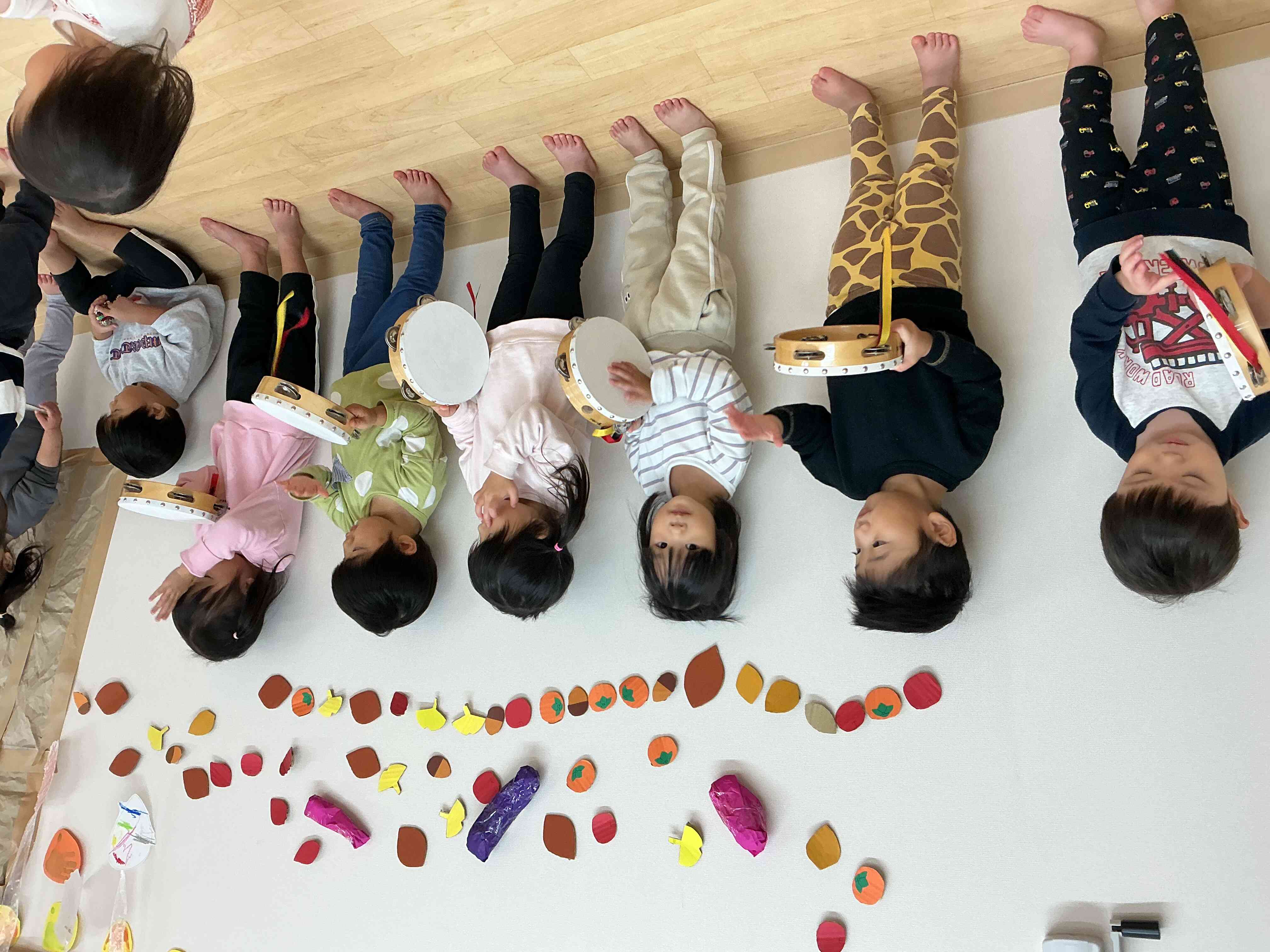 楽器で遊びました！