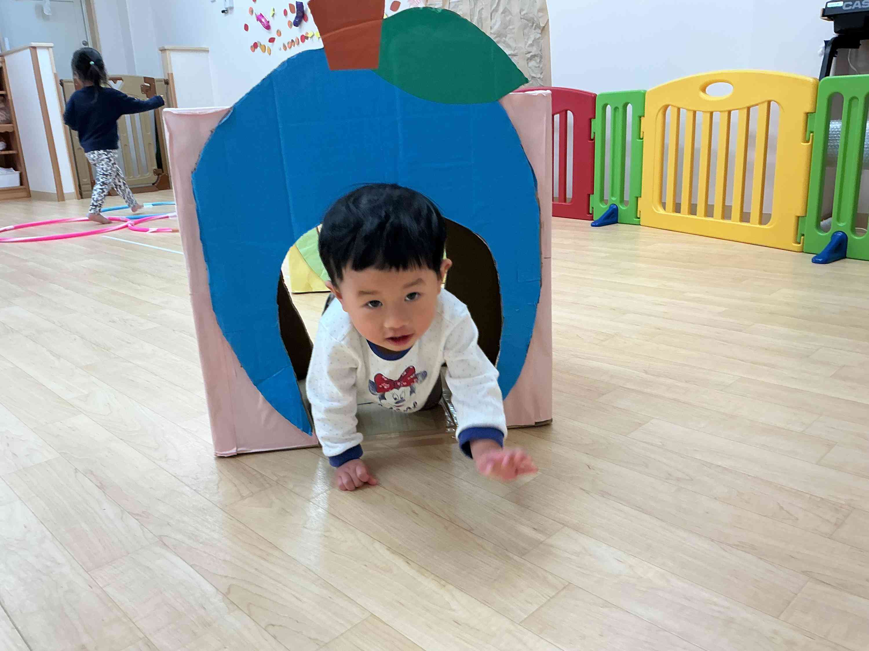 トンネルをくぐると、、、