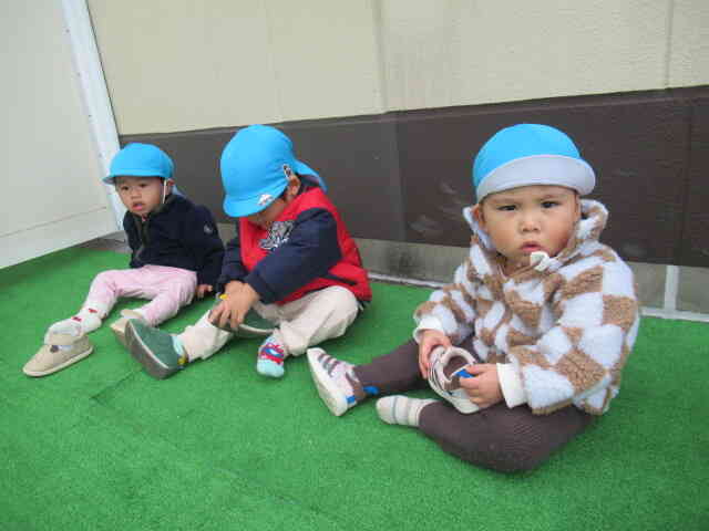 公園であそんだよ！