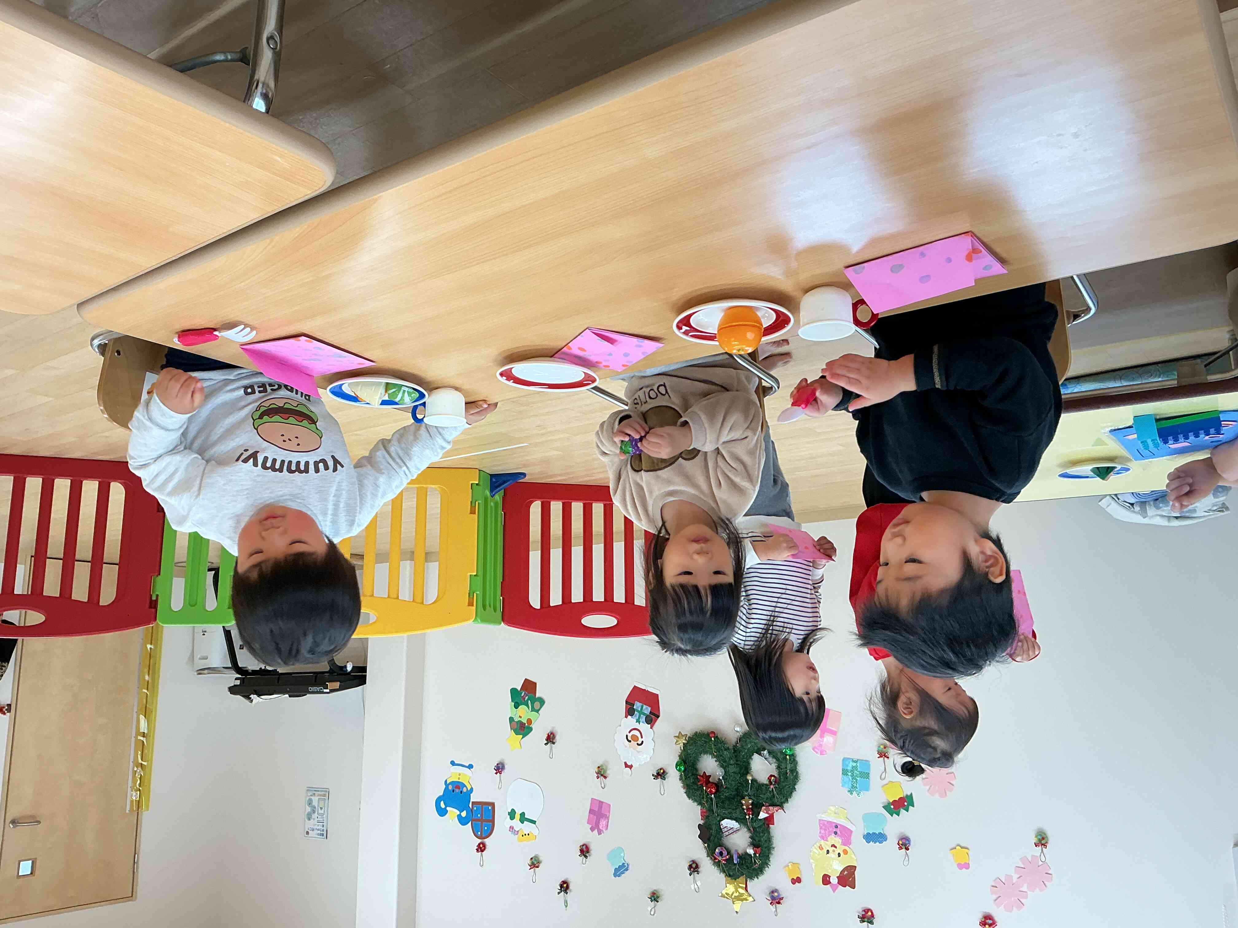 買ったものを並べて食べましたよ♪