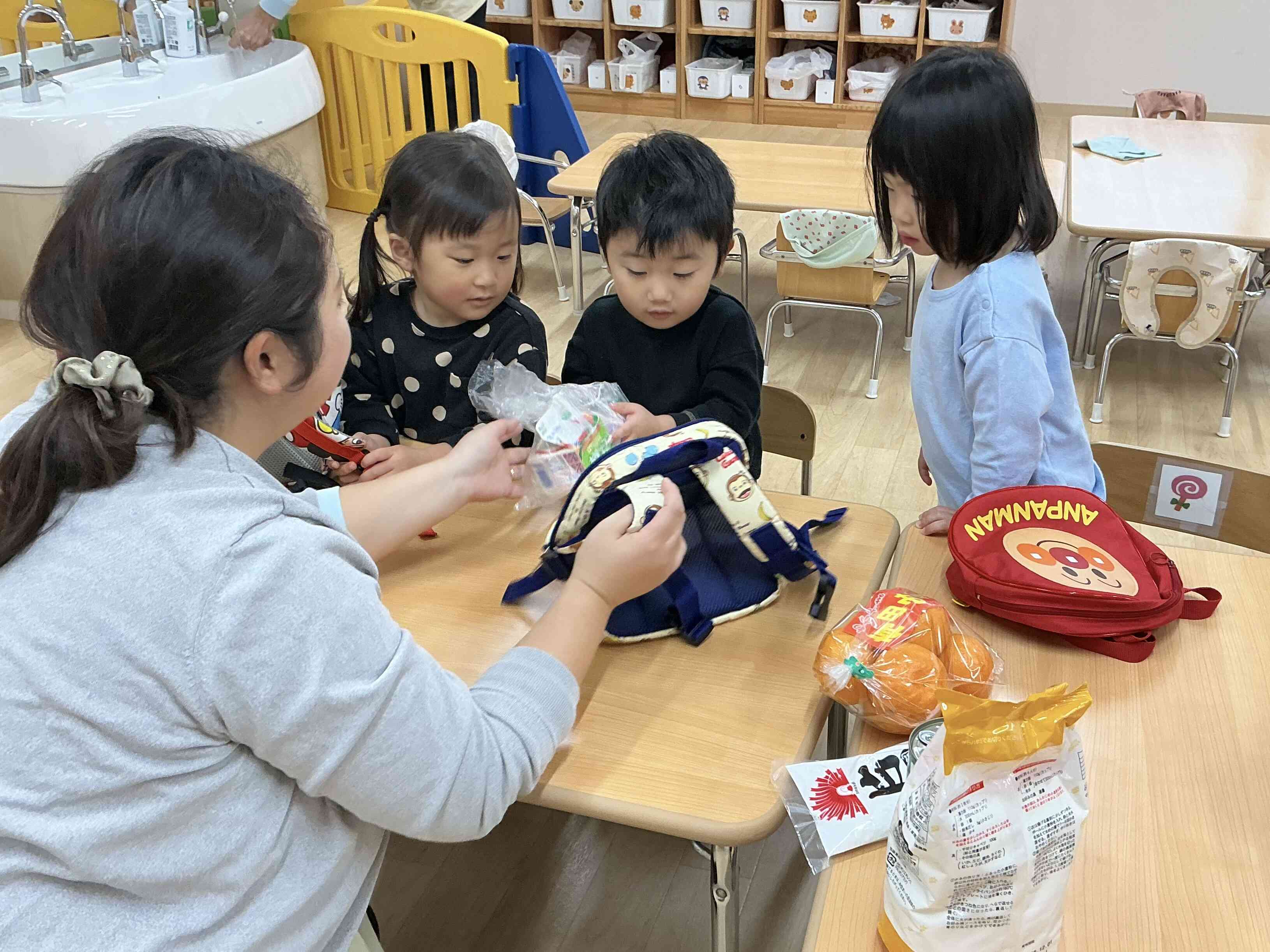 お買い物に行ったよ！