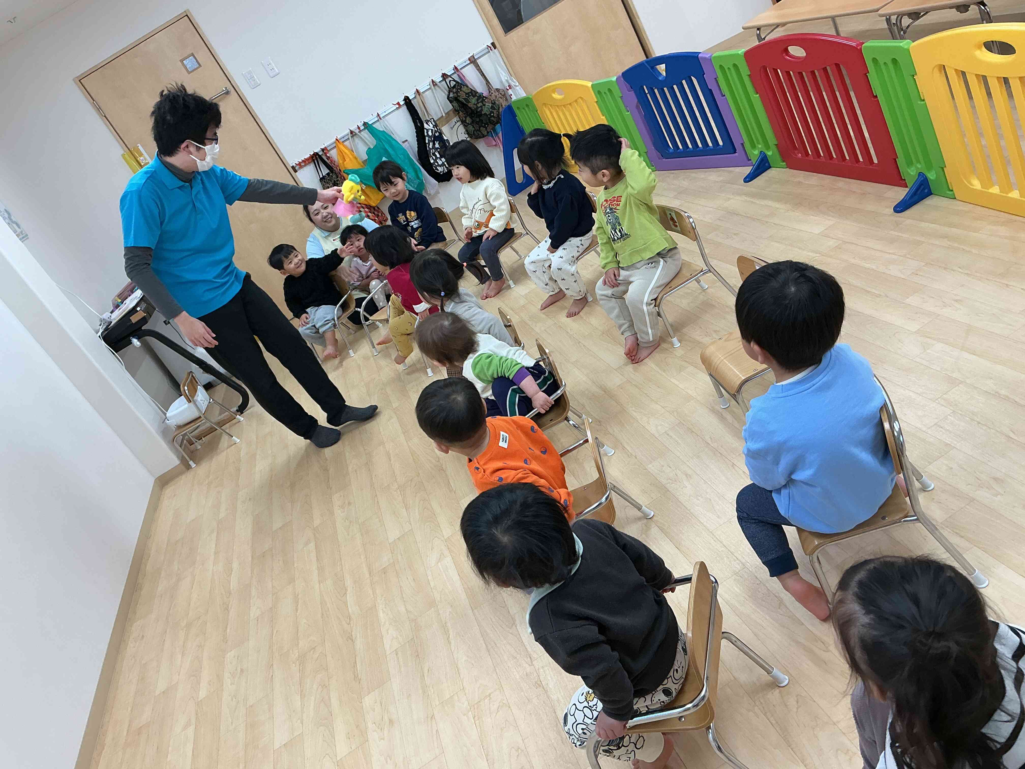 英語であそぼうの日でした