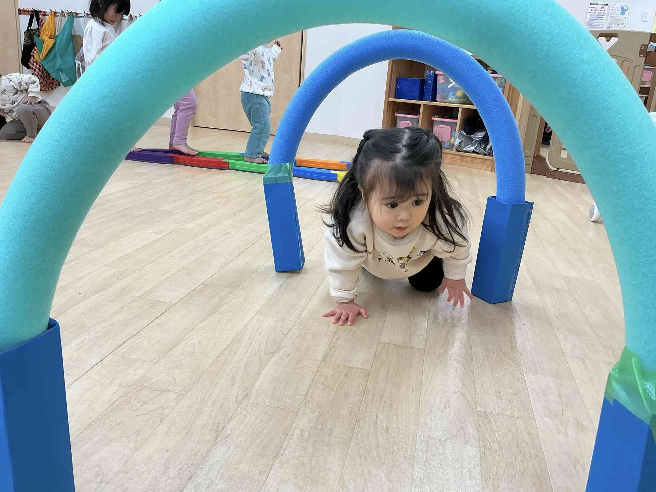 上手にくぐってくれました⭐️