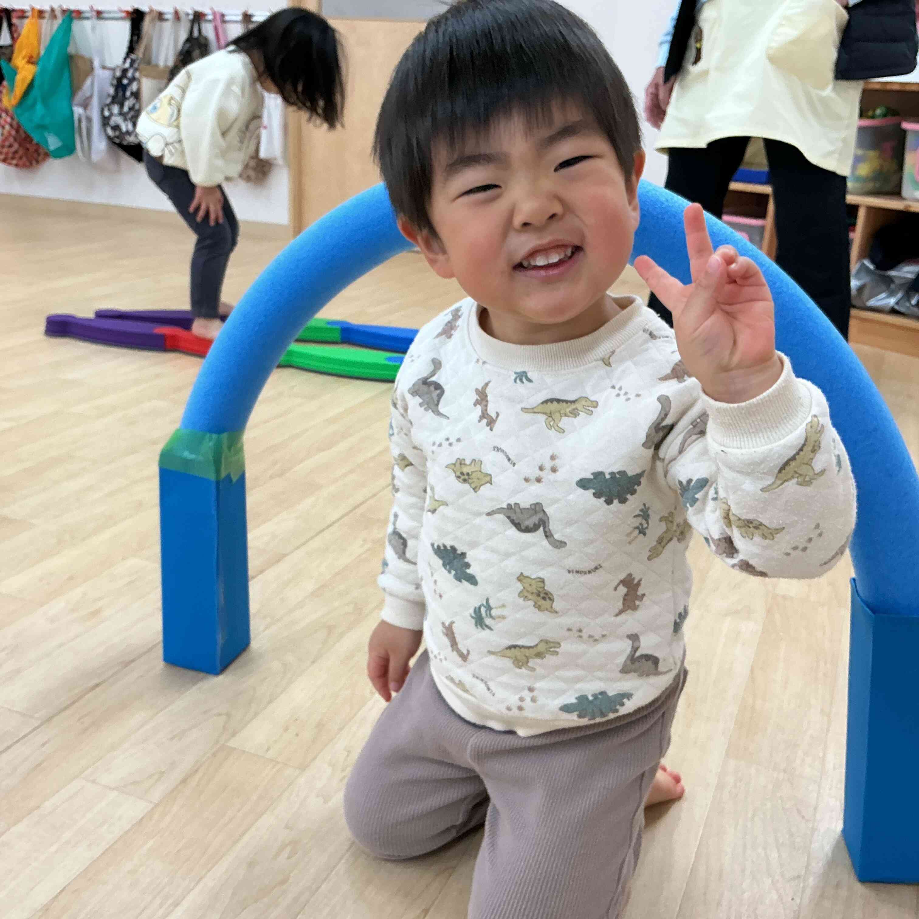 サーキットでからだをうごかしたよ⭐️