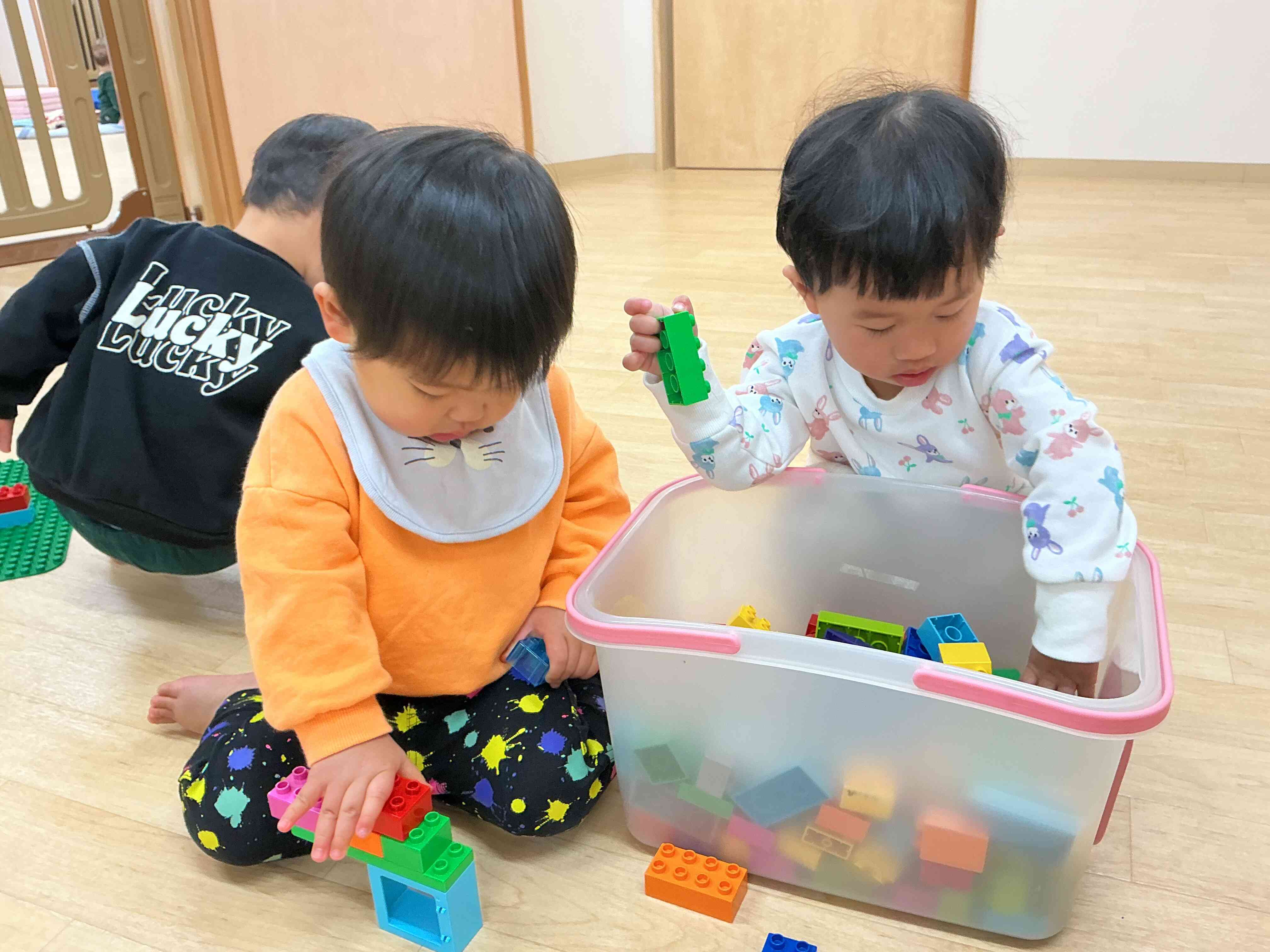 レゴブロックも楽しみました！