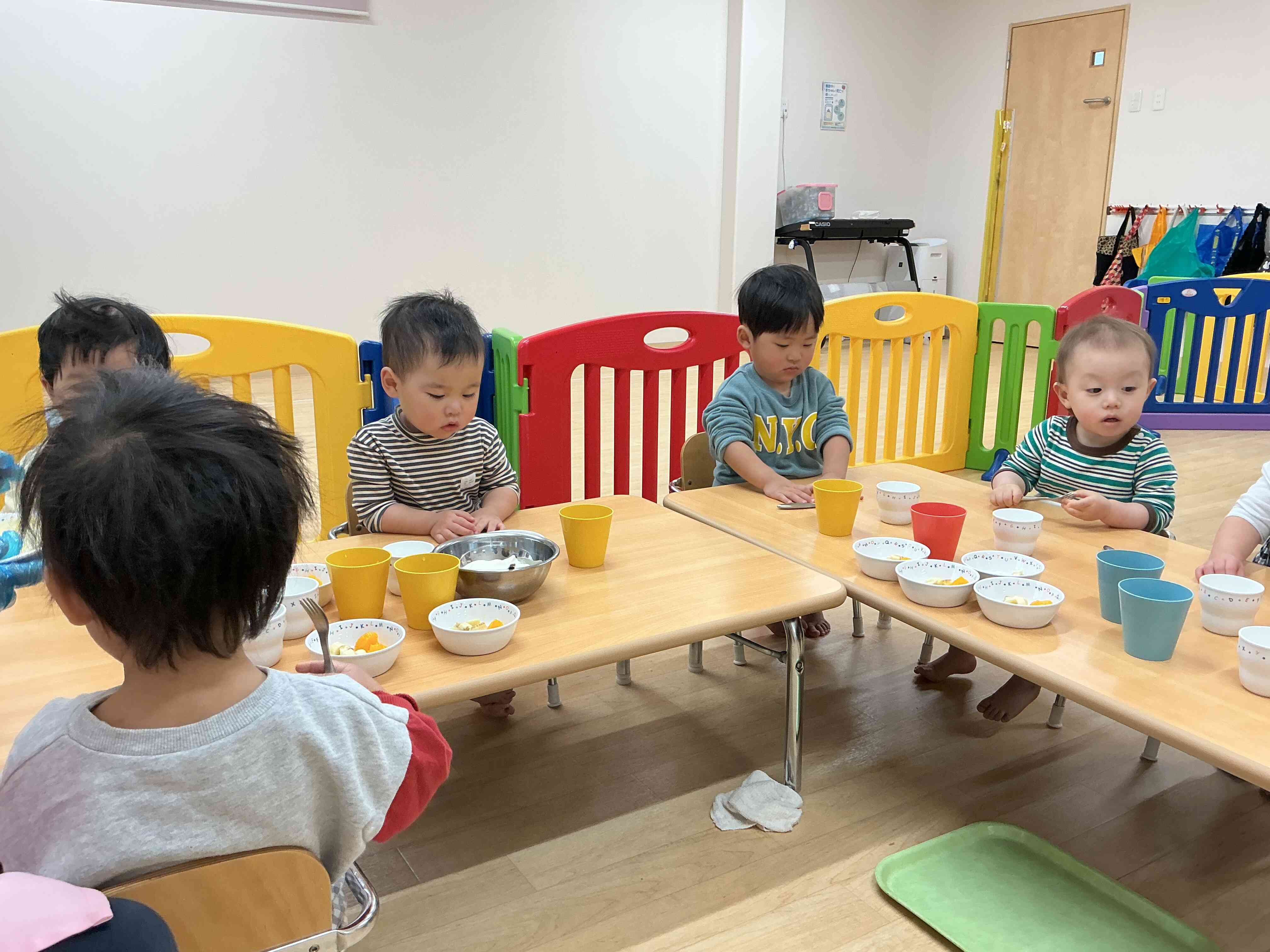 クレープも作ったよ!