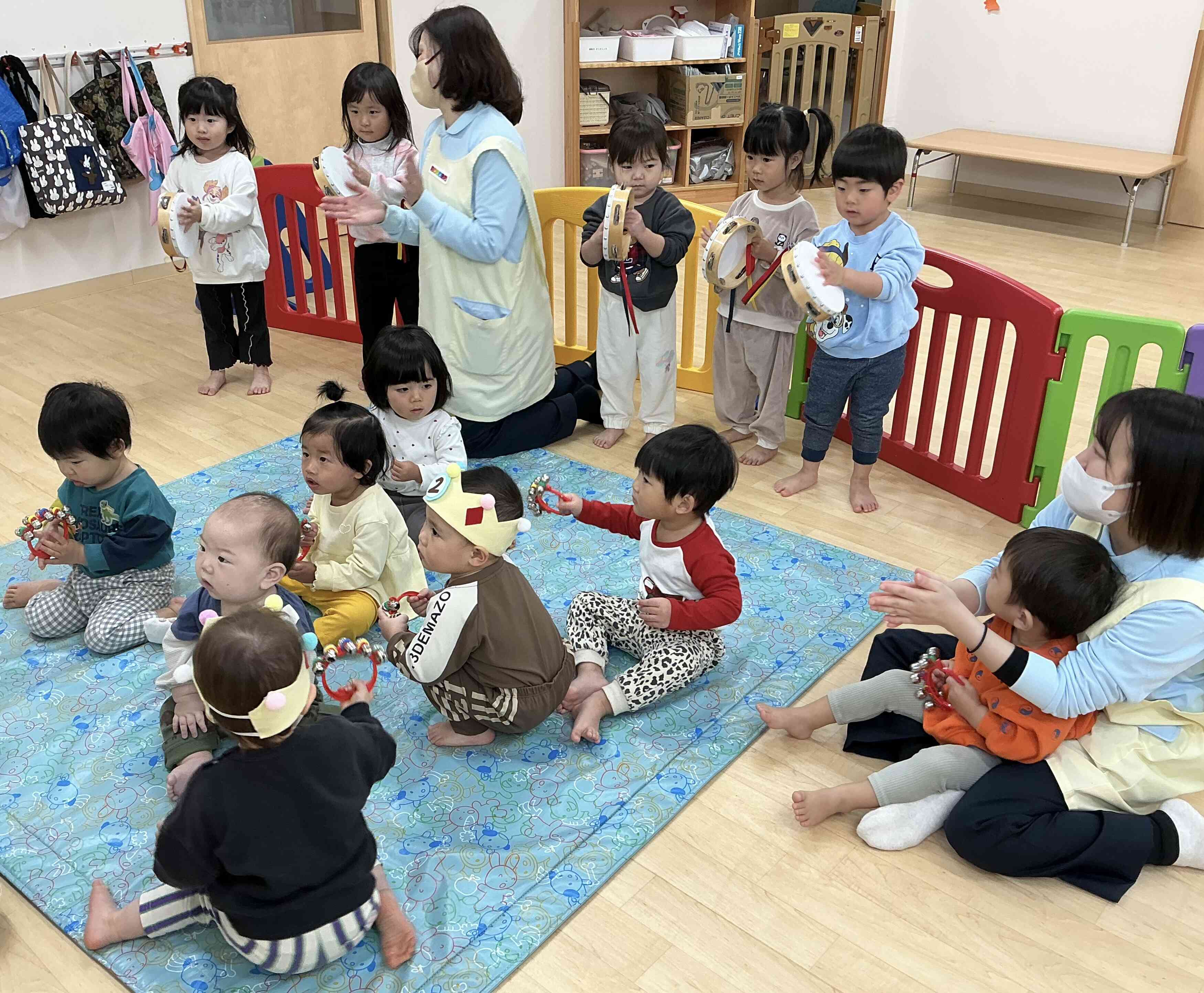 みんなで演奏楽しいね！