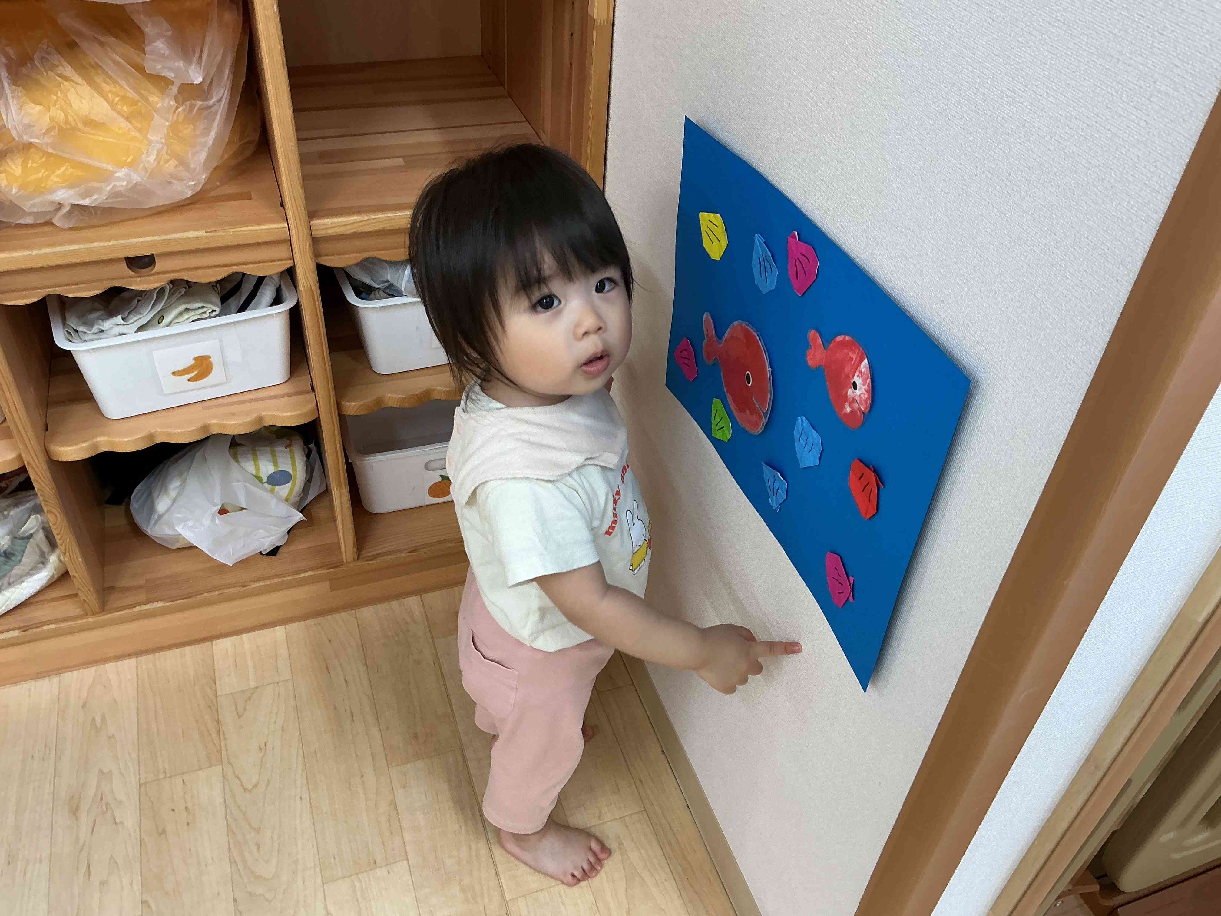 シール遊びをしました！