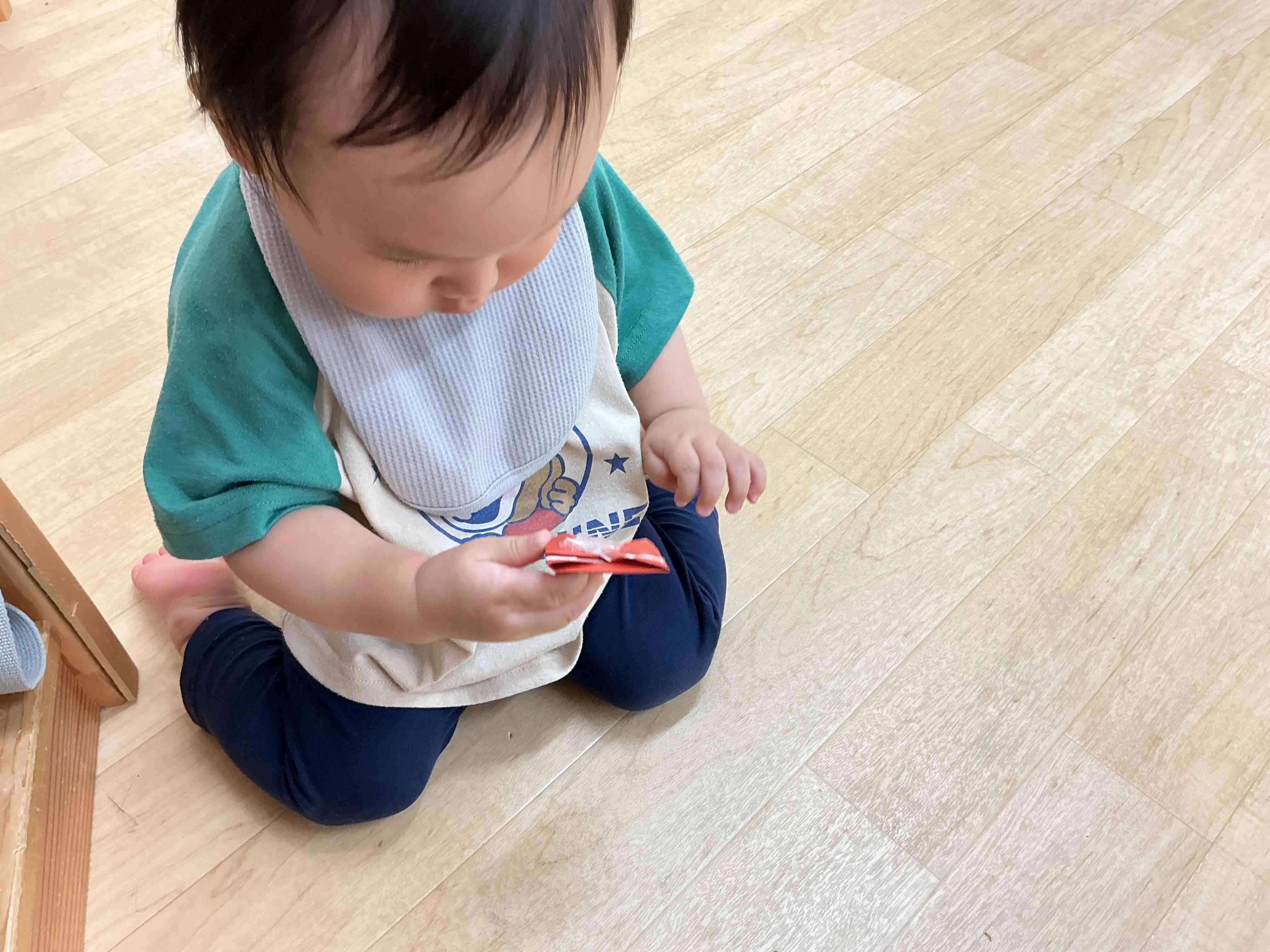つっかまえた♪
