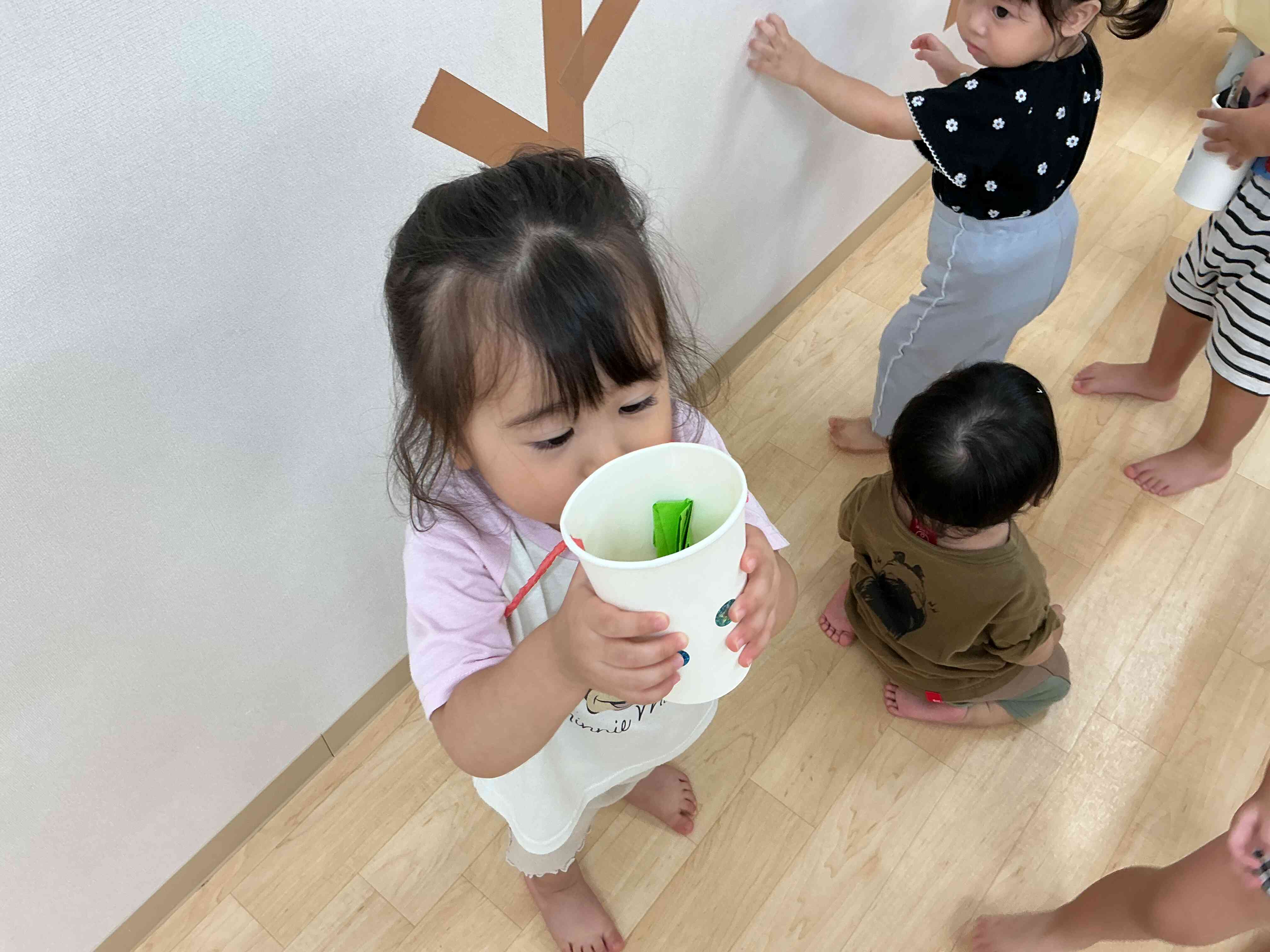 「見て見てー」