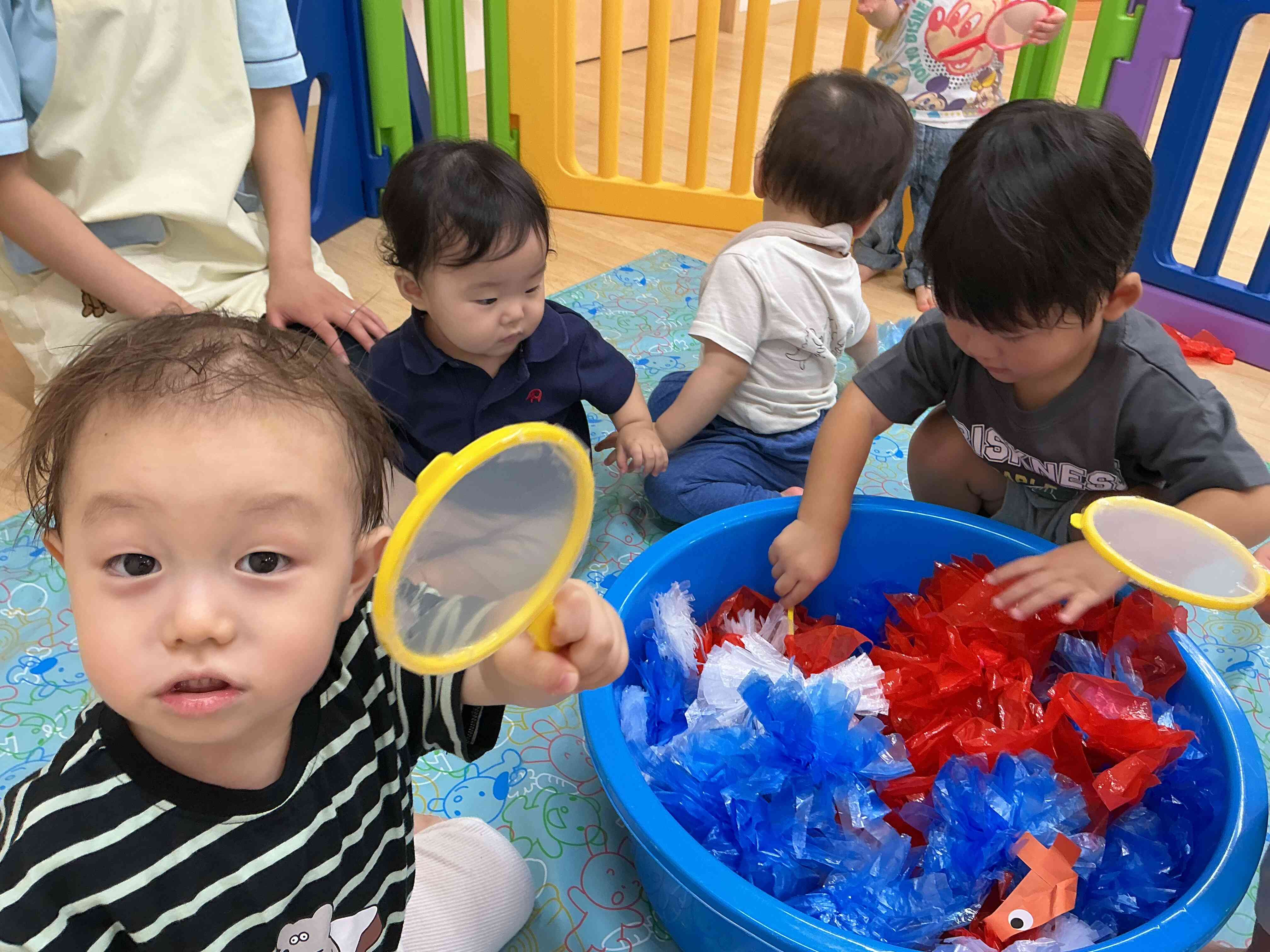 金魚すくいだ♪
