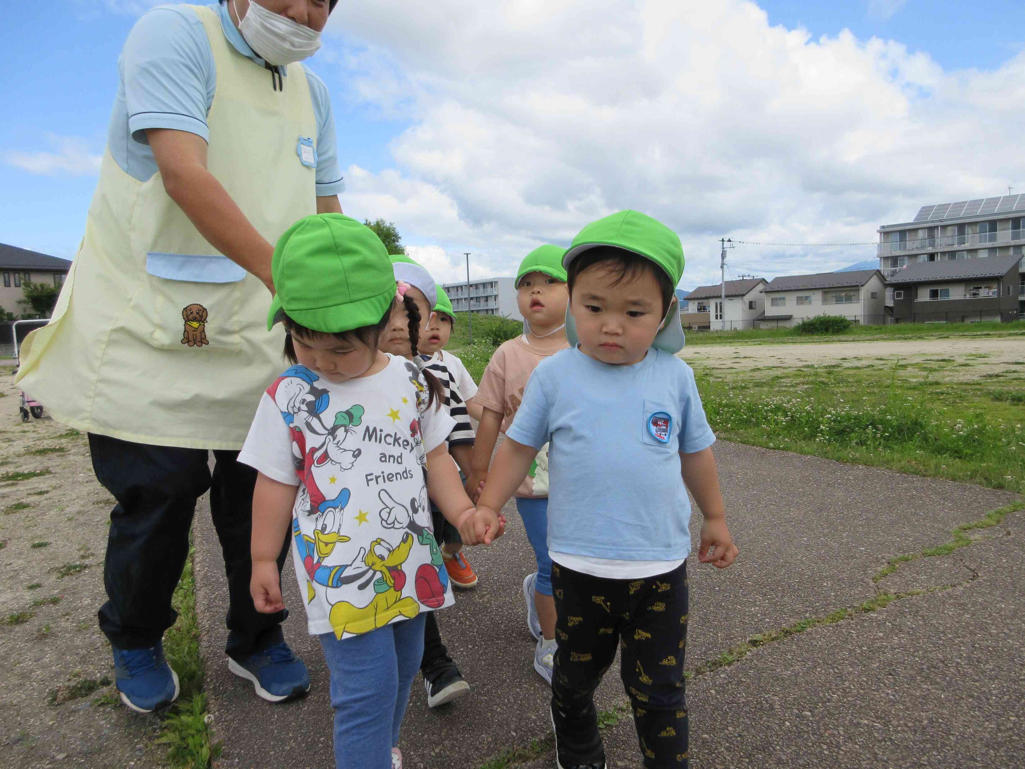 公園でレッツトライ♪