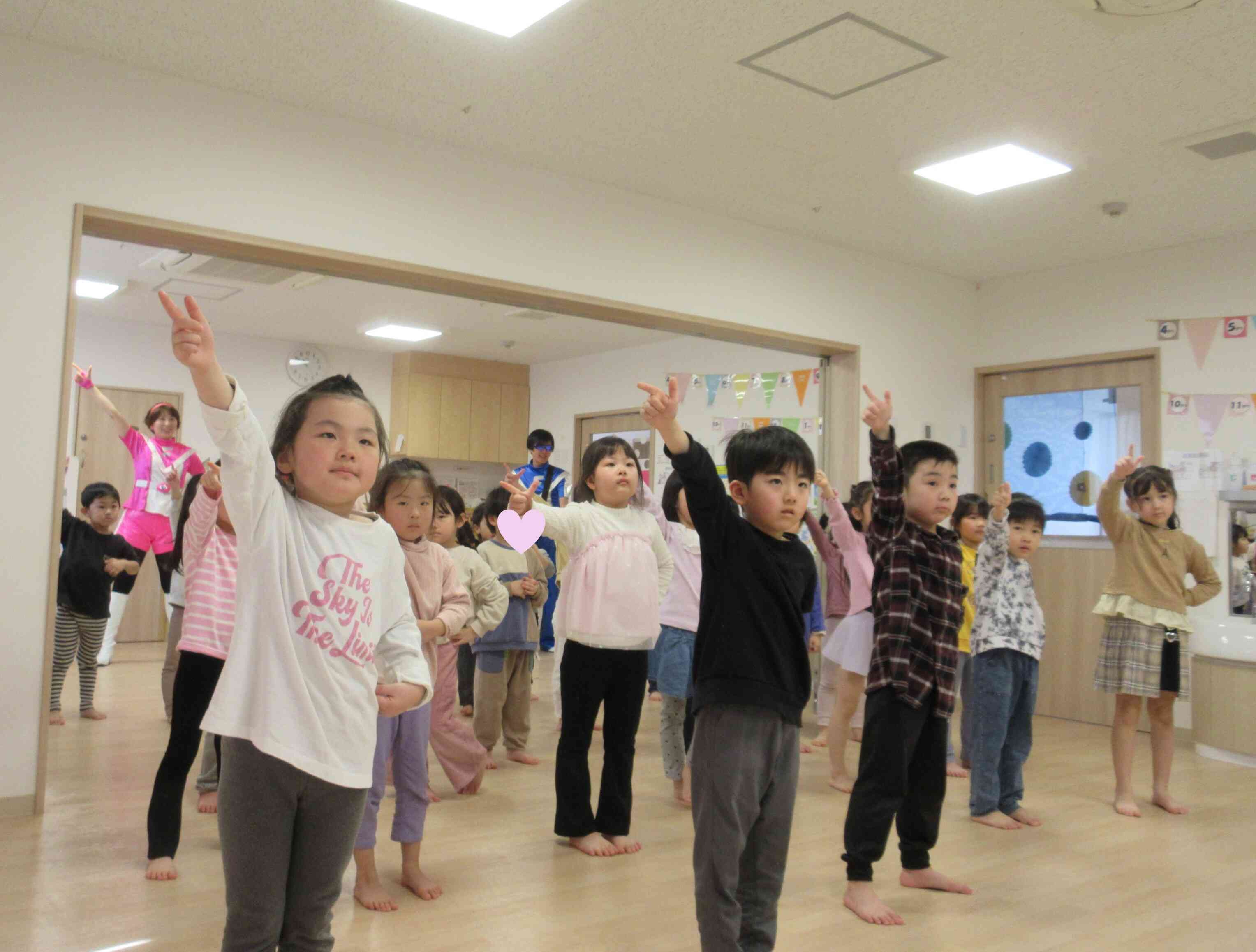 撮影の日を楽しみに、練習も頑張りました☆