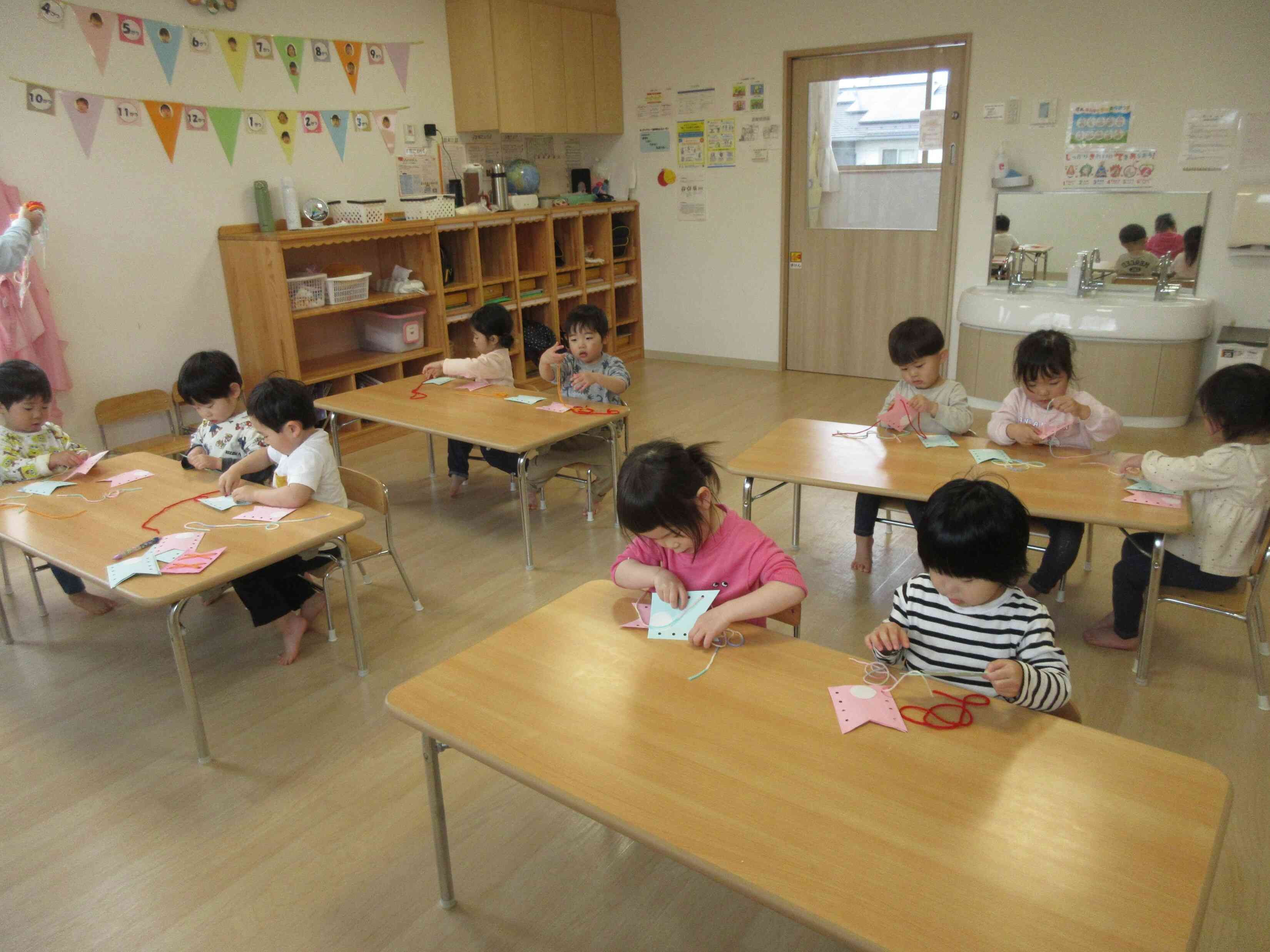 ３歳児～こいのぼり製作～