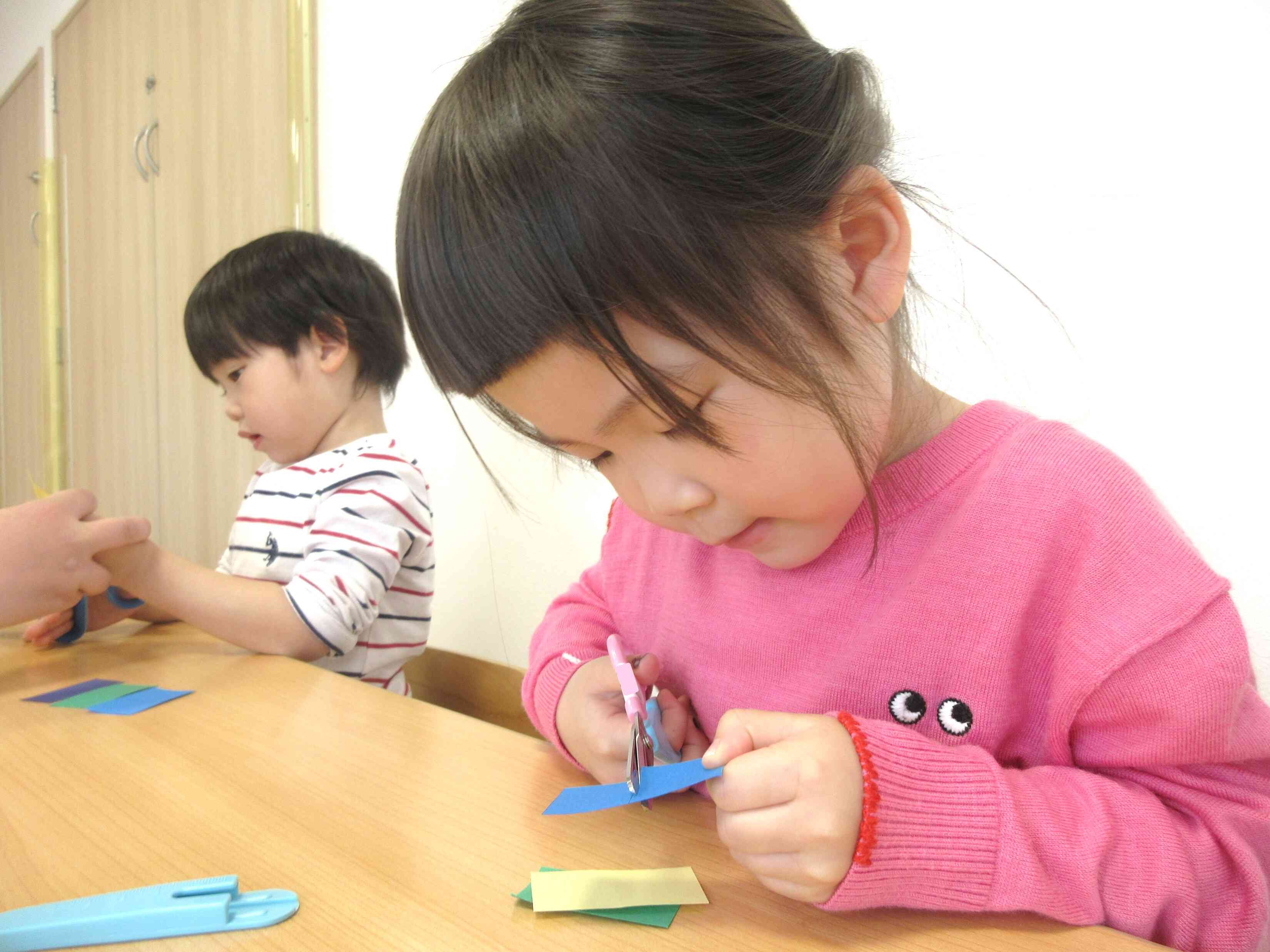 ３歳児～ハサミを使ったよ～
