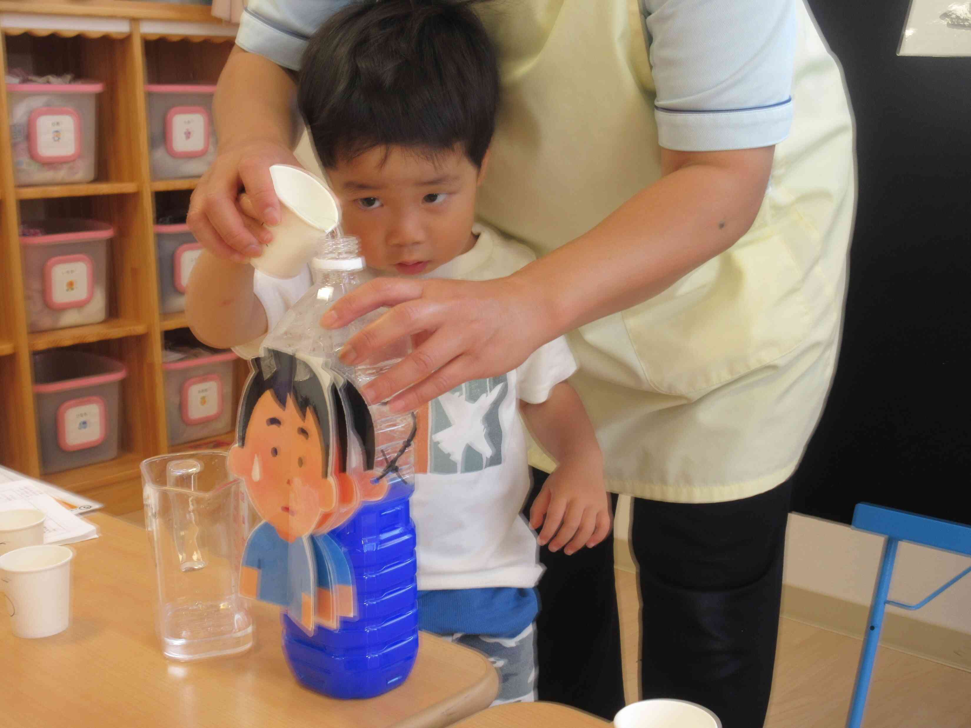 みんなはどれくらい水分を摂るのかな?