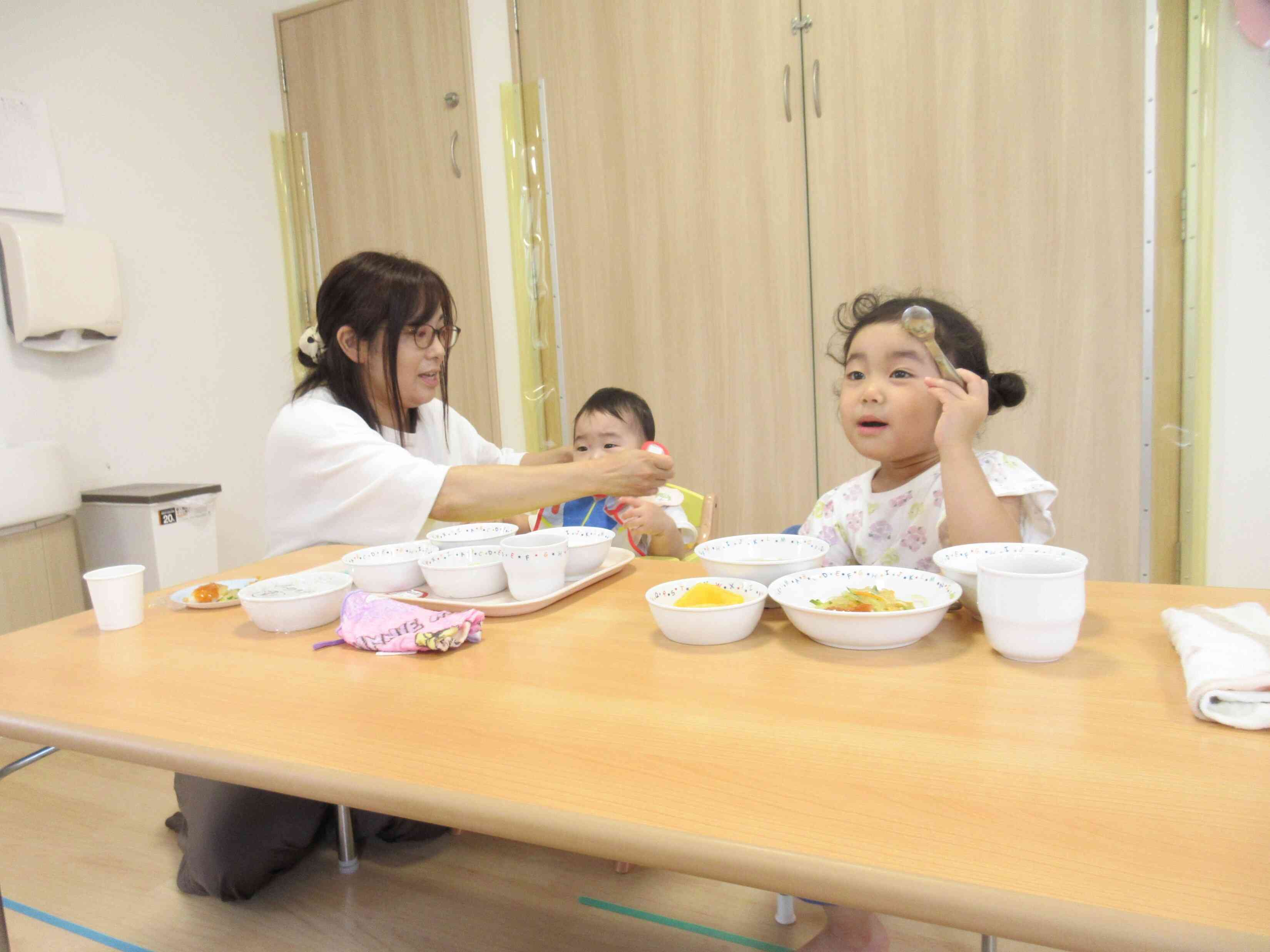 「楽しく食べられて良かったね☆」