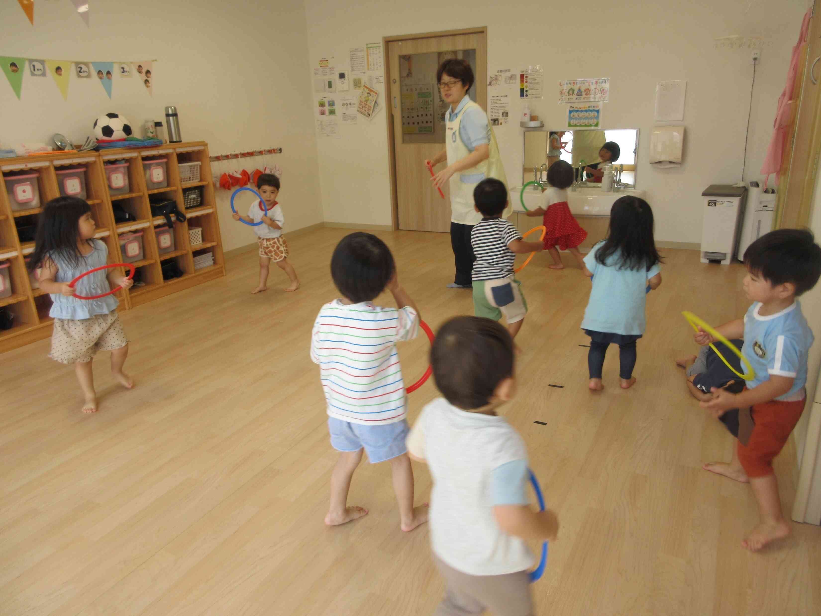 うさぎ組の様子【２歳児】