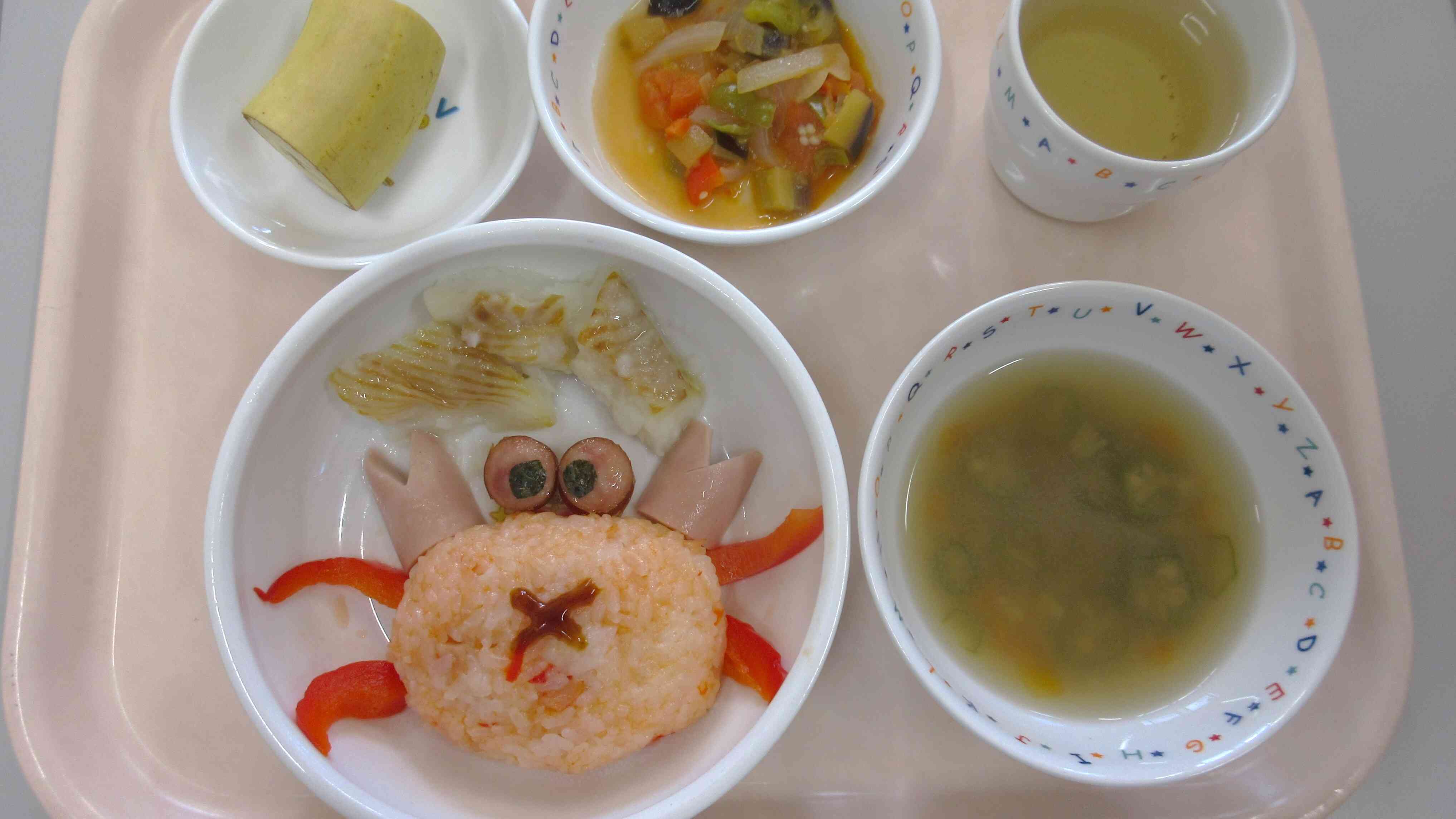 8月のお誕生日給食♪
