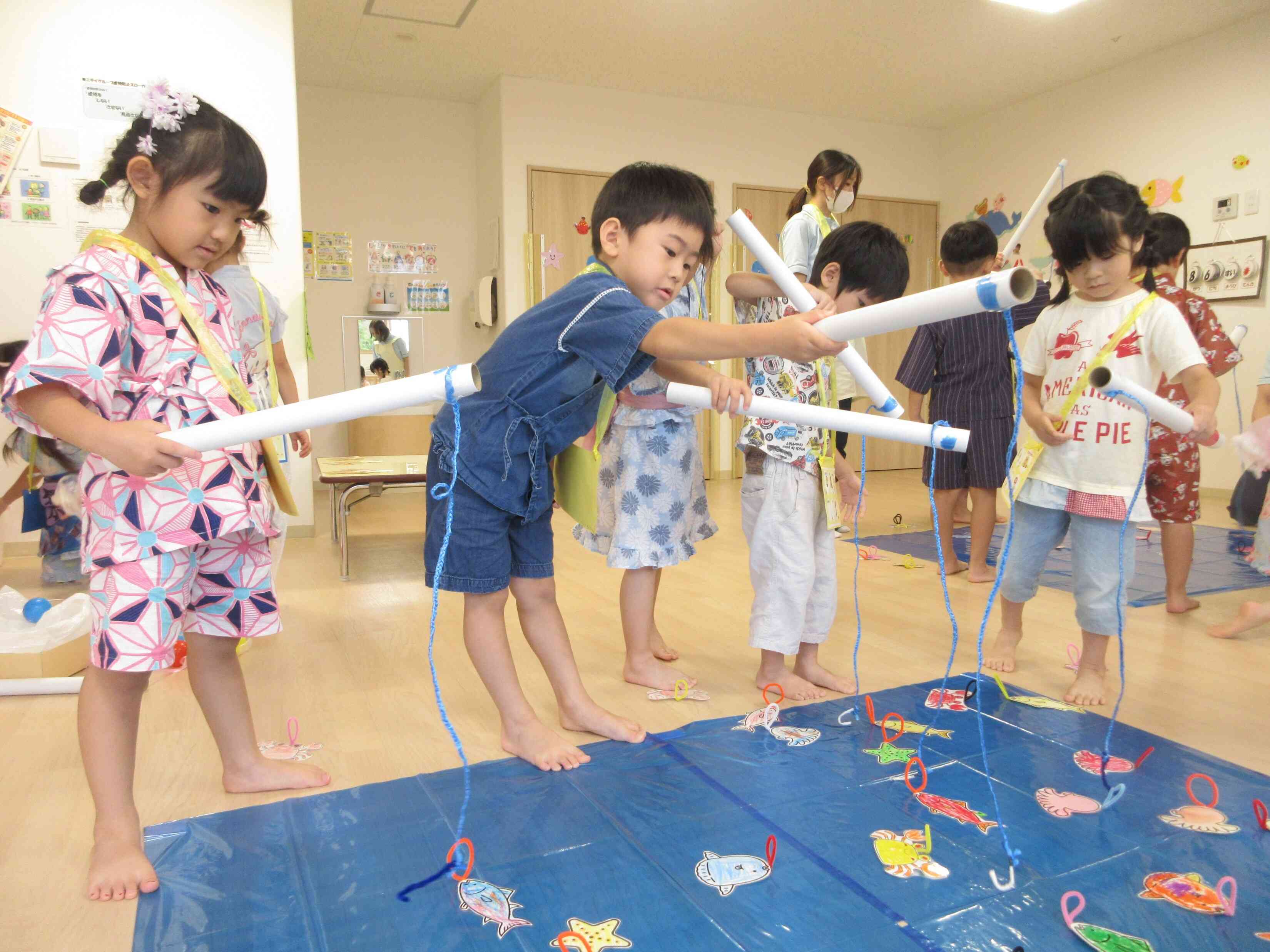 魚釣り！