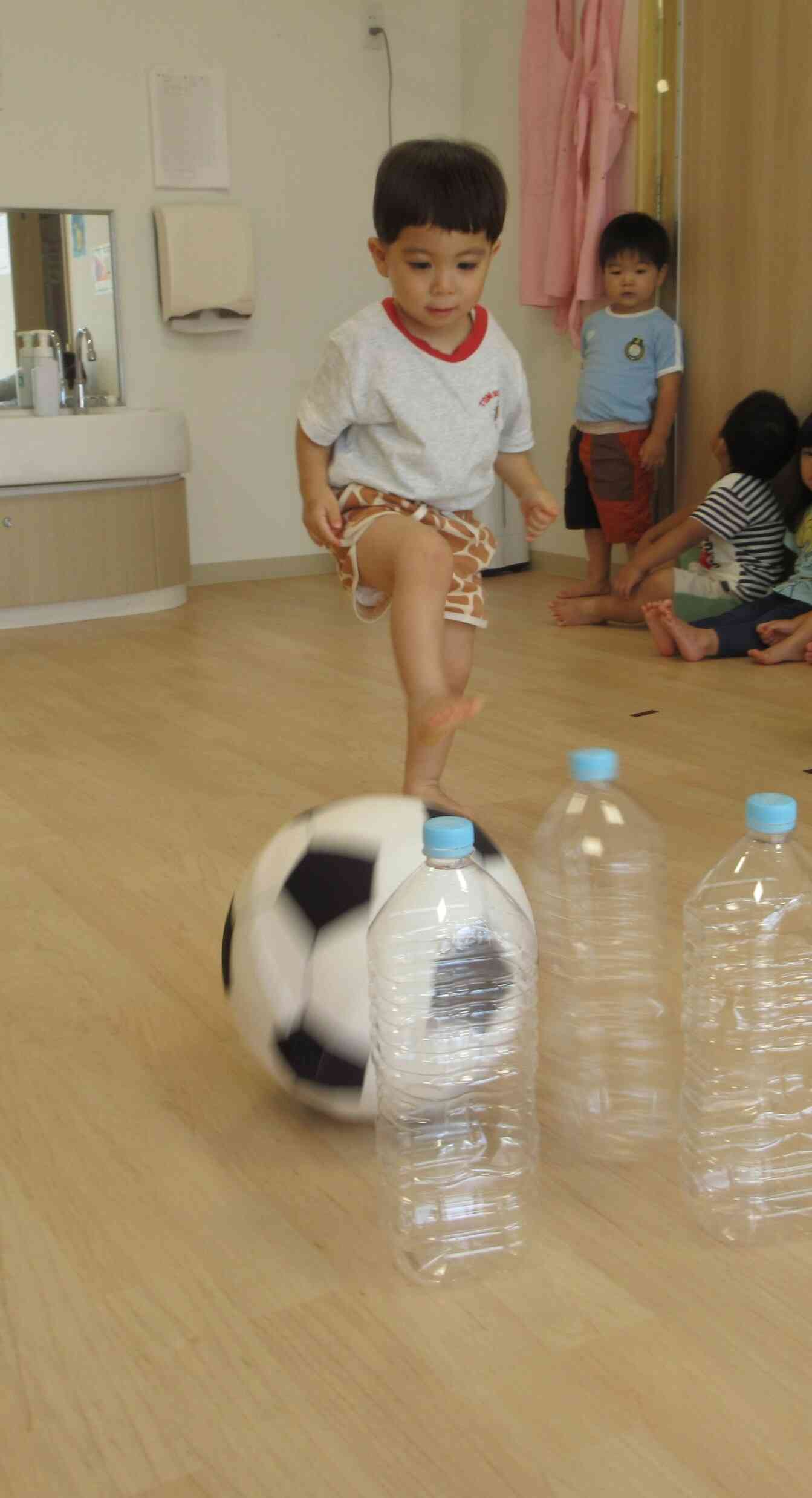サッカーにも挑戦!