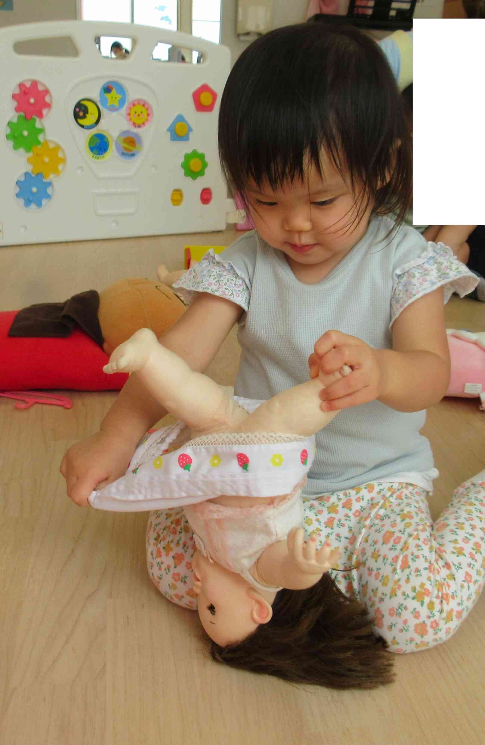お人形遊びがブームです☆