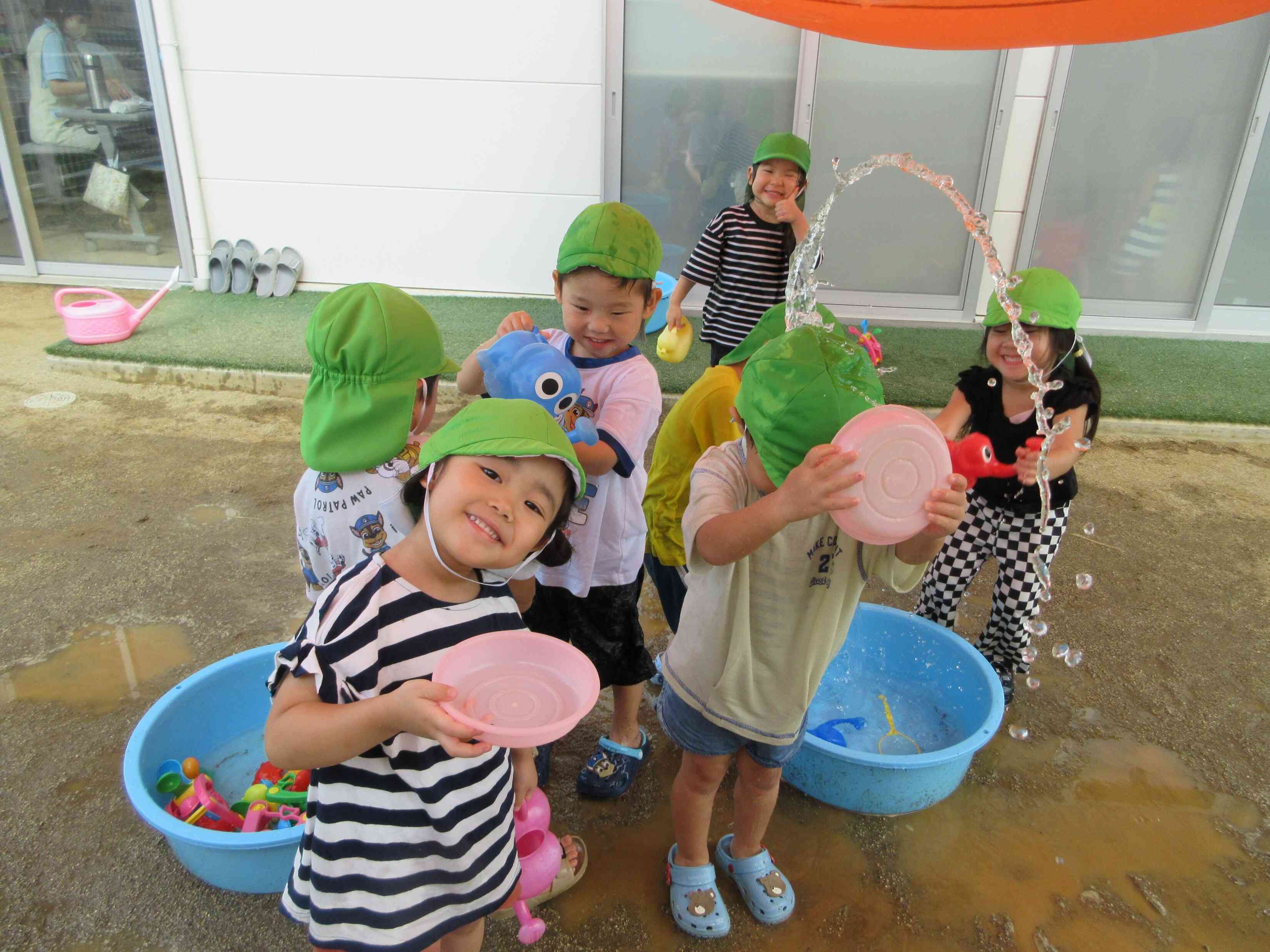 ３歳児～今年最後の水遊び～