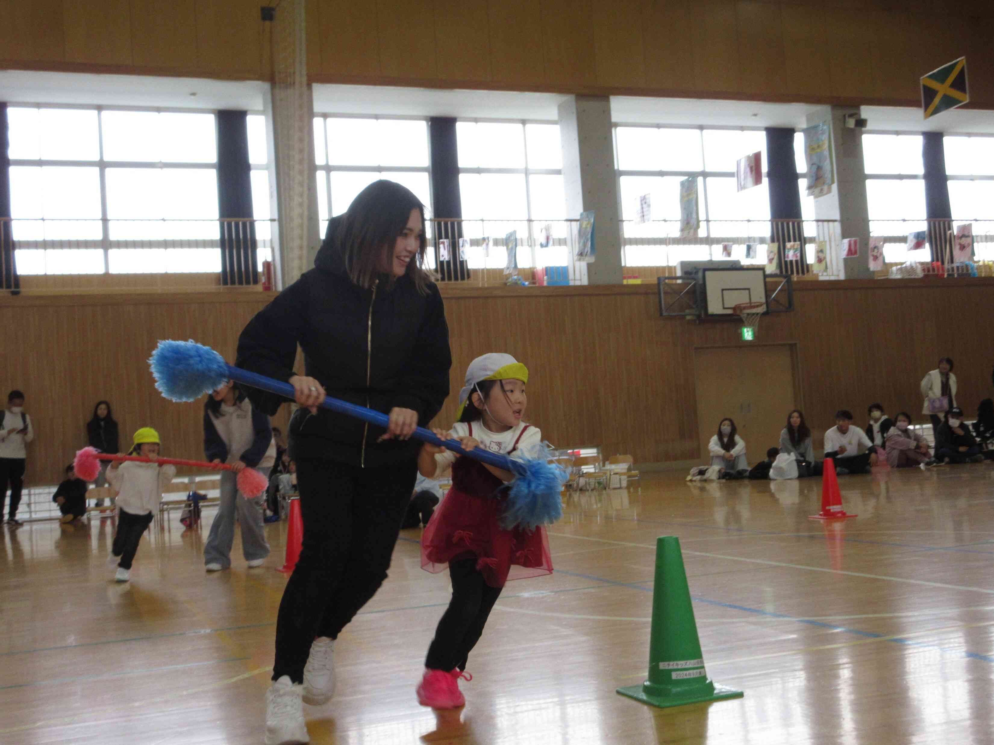 親子競技はタイフーン!