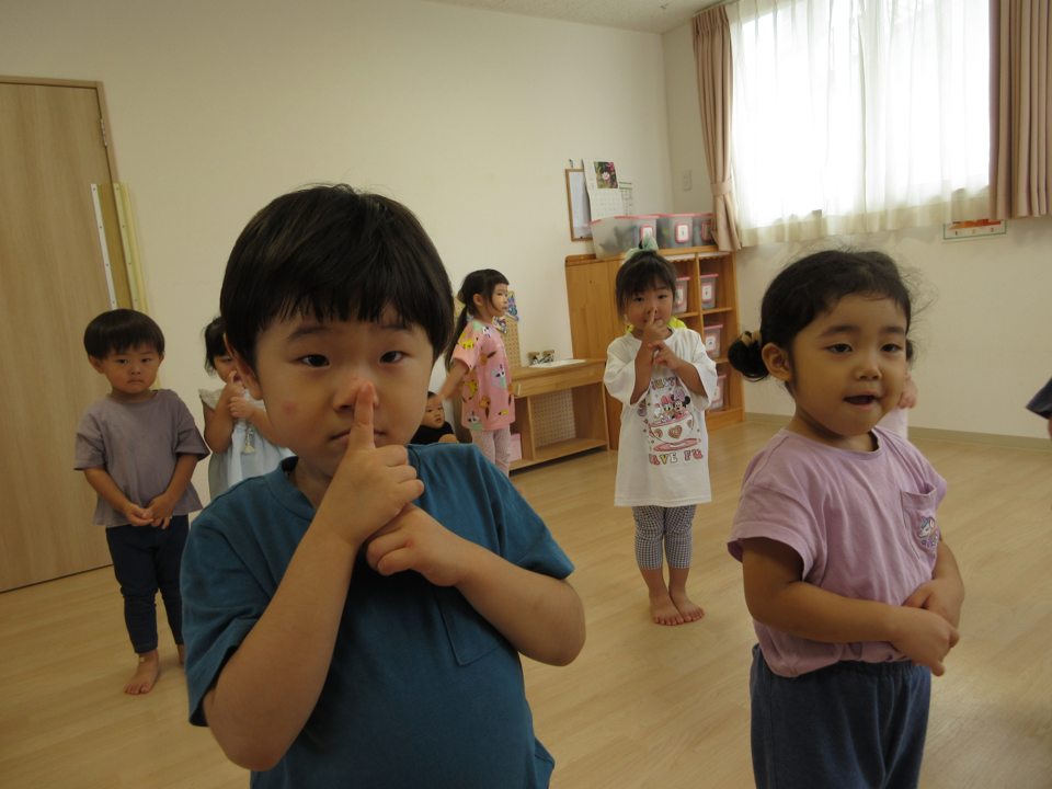 ３歳児～忍者の修行（steam教育）～