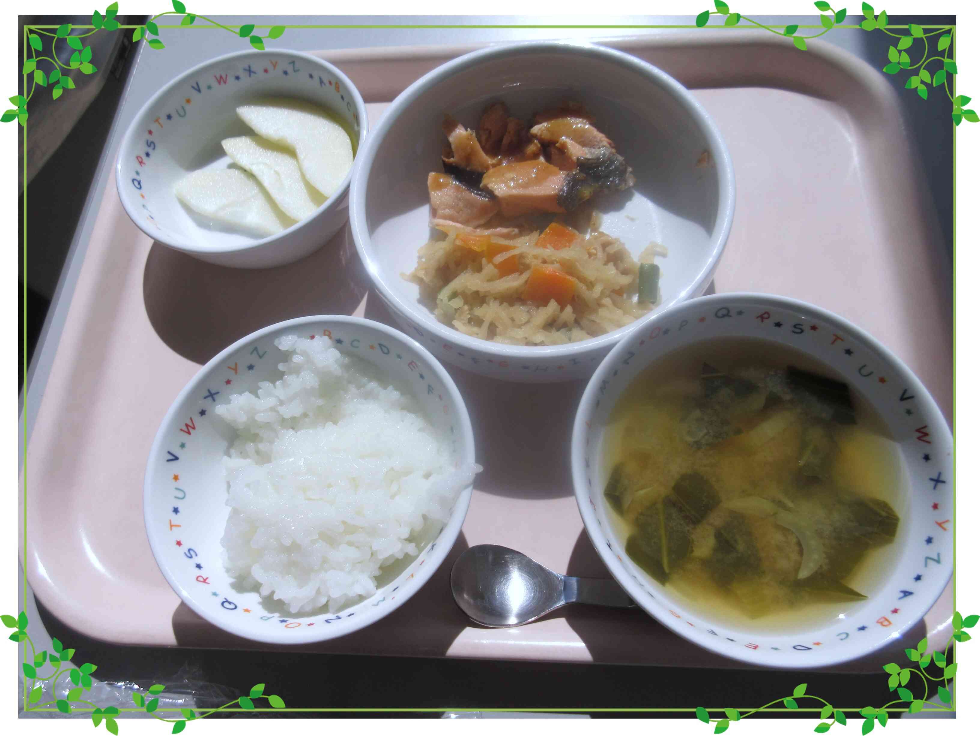 10月3日のお食事