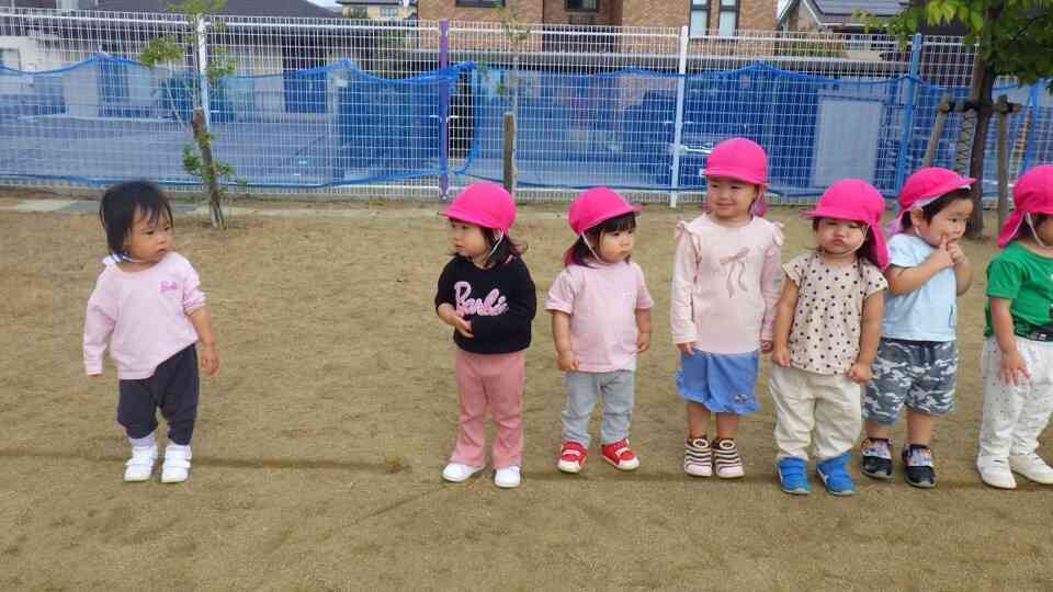 スタートラインに上手に並べたね☆