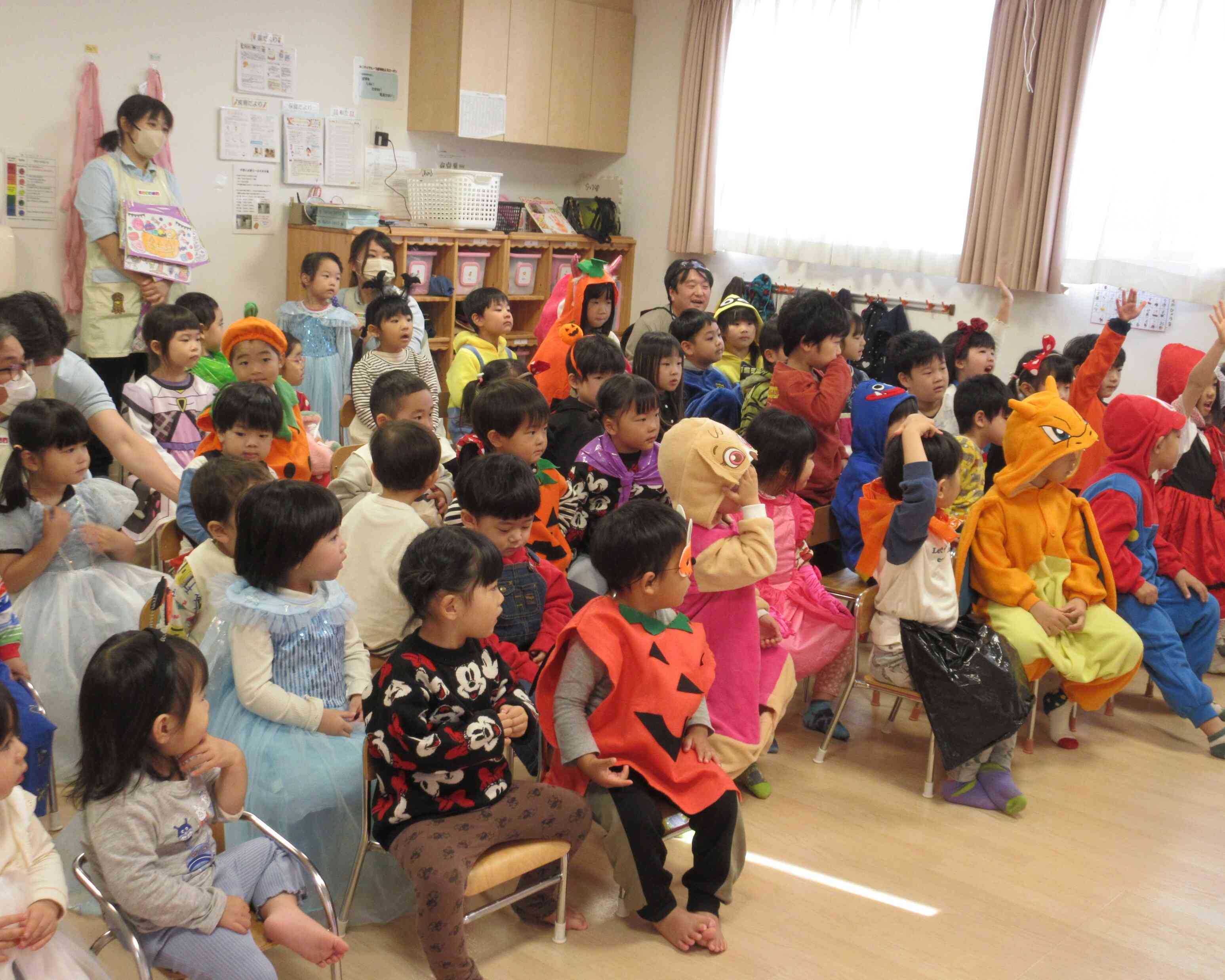 お友達と同じ仮装の子もいましたよ~