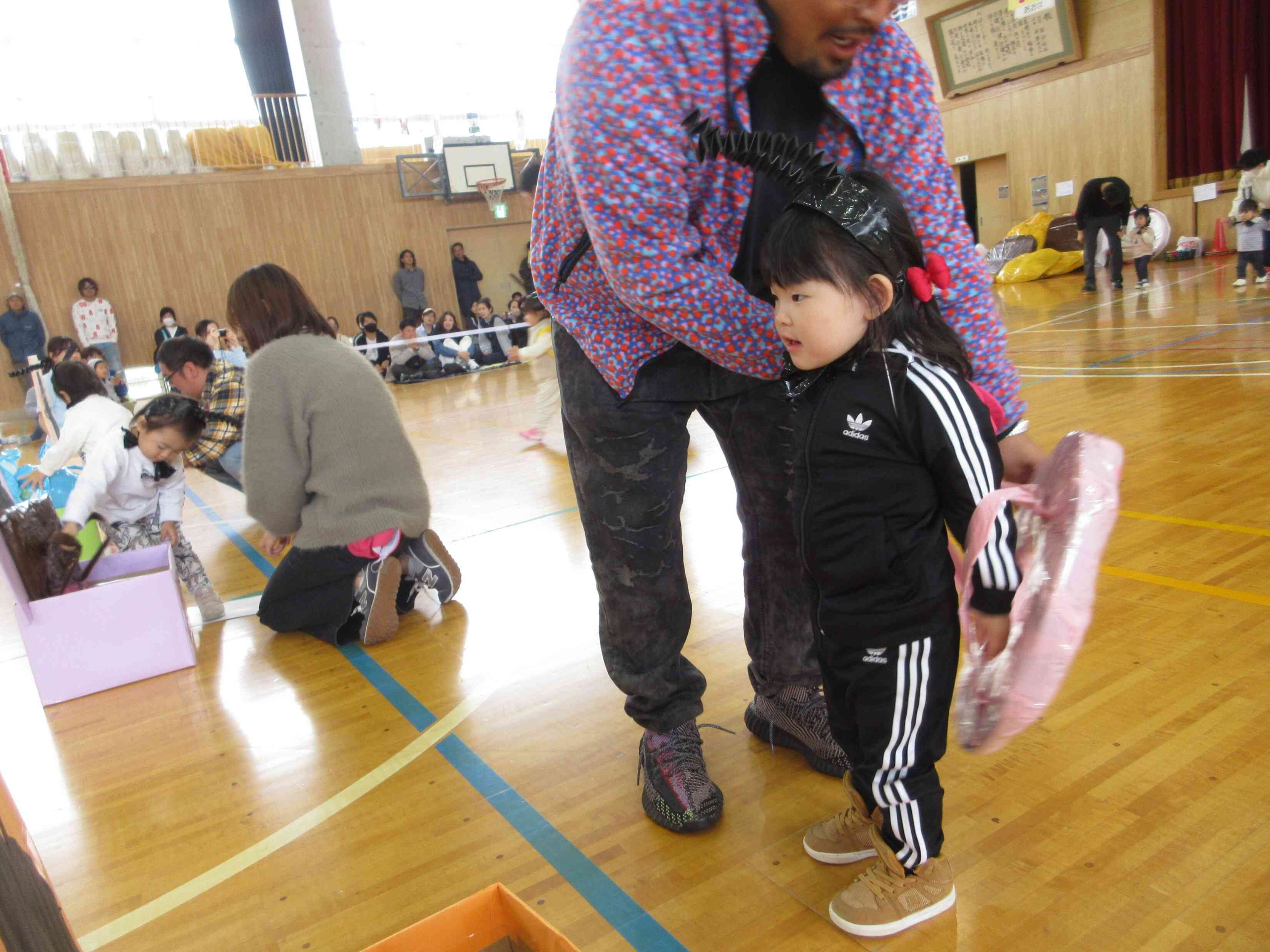 ドーナツを届けにきたよ☆