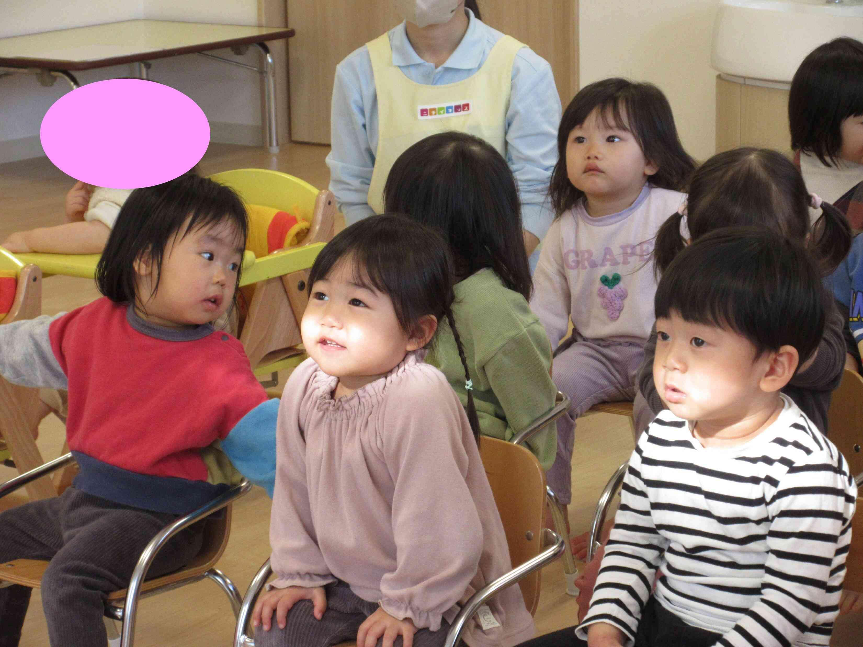 お話を聞く姿勢素敵♡