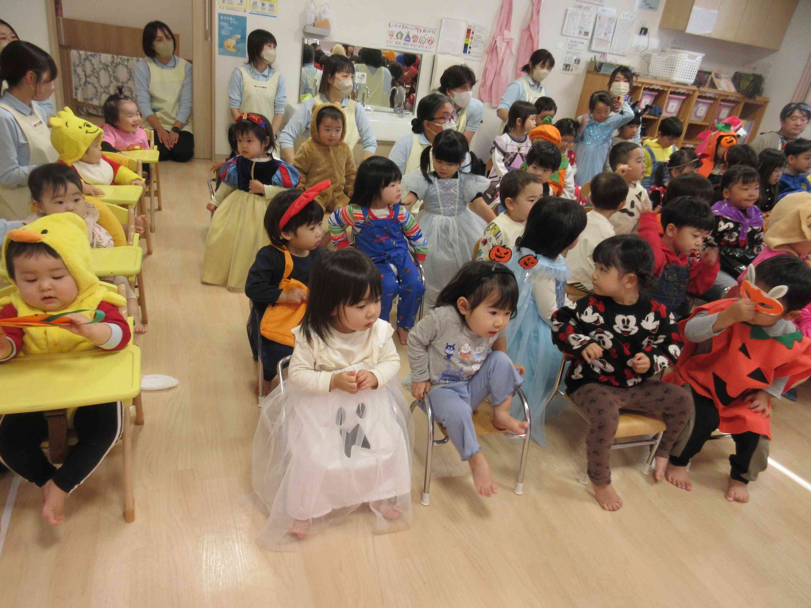 どの仮装が可愛いかな~?