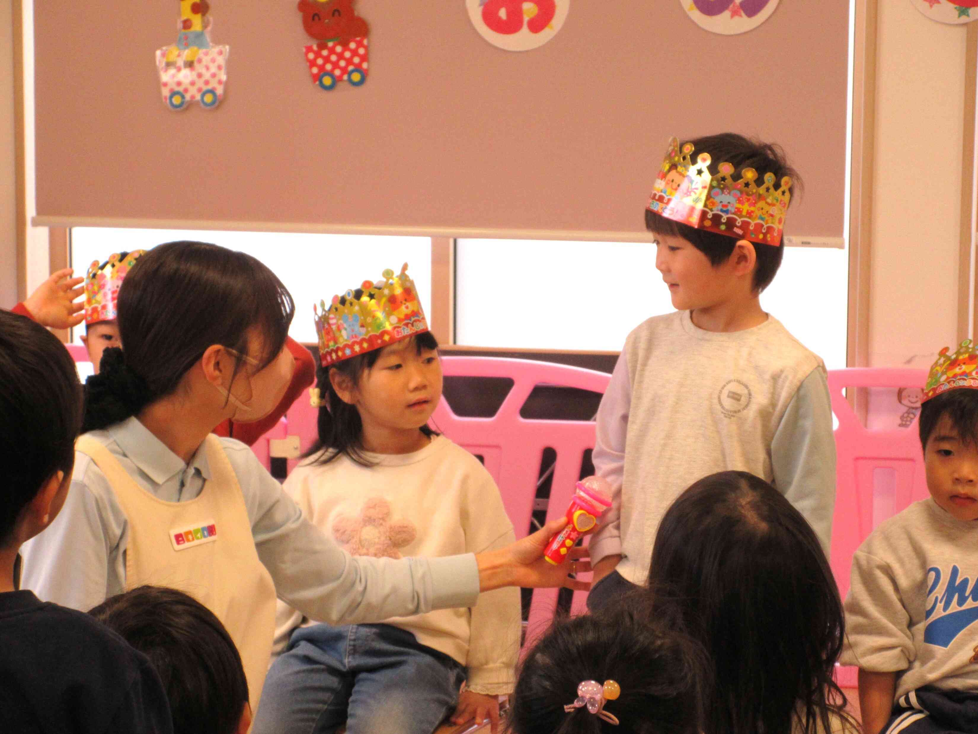 大きな声で答えてくれました★