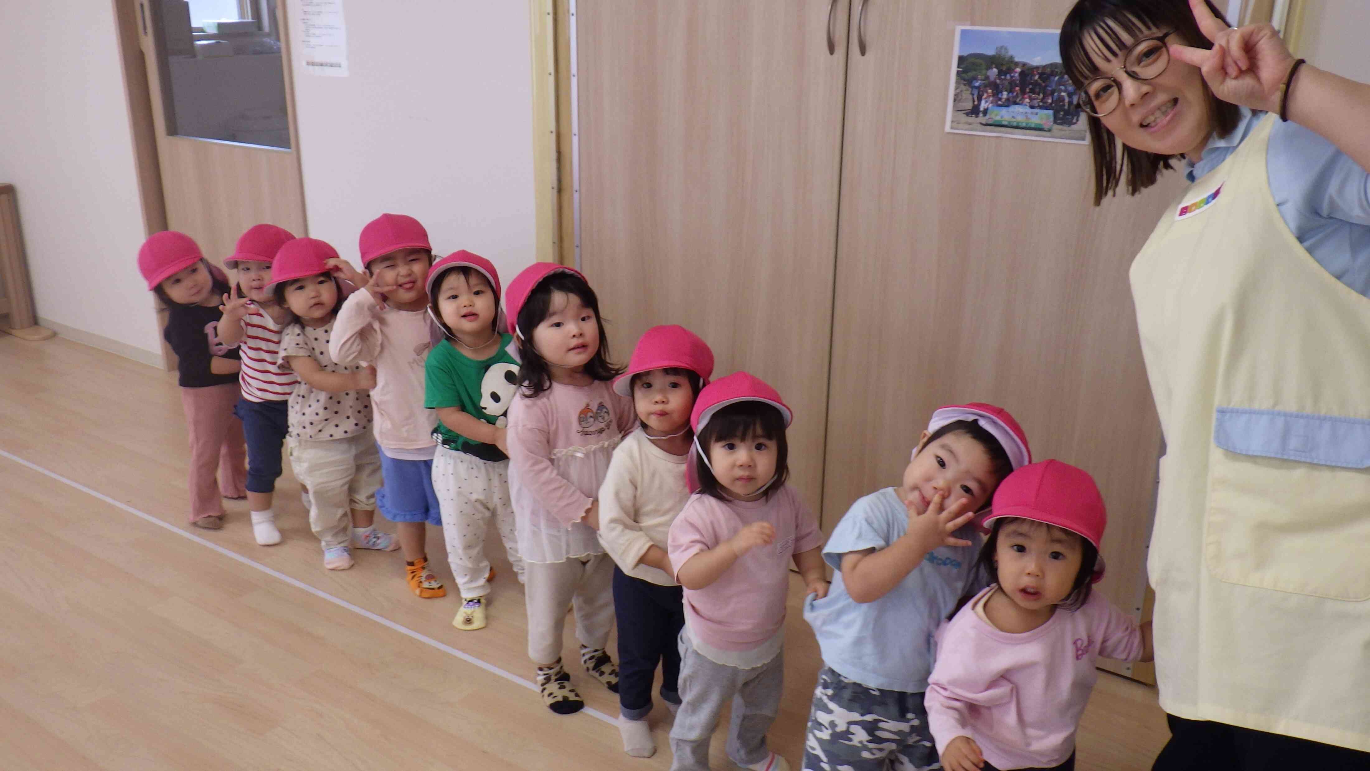 みんなで並んでハイチーズ！！