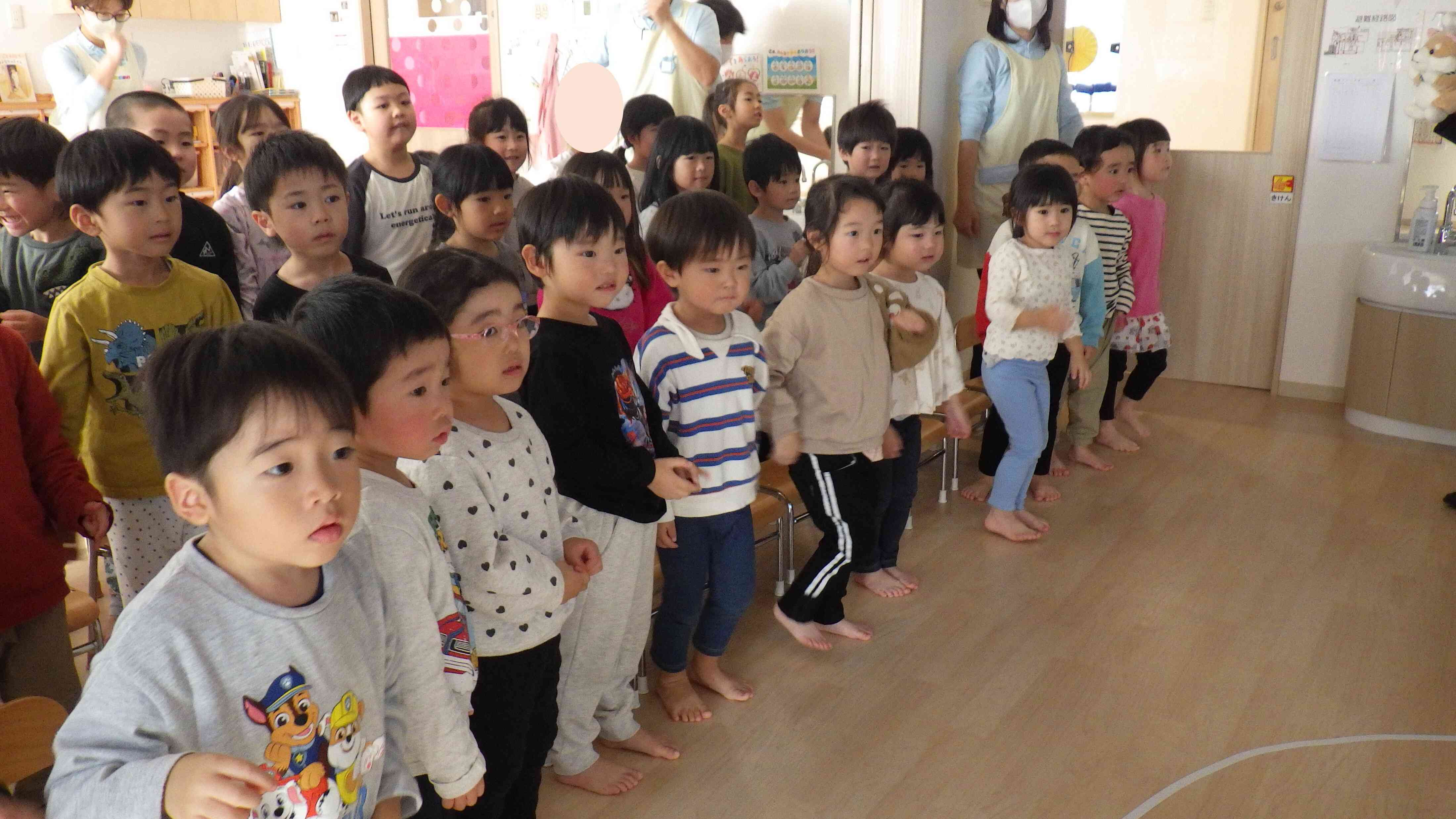 最後は、みんなでダンスを踊ったよ！