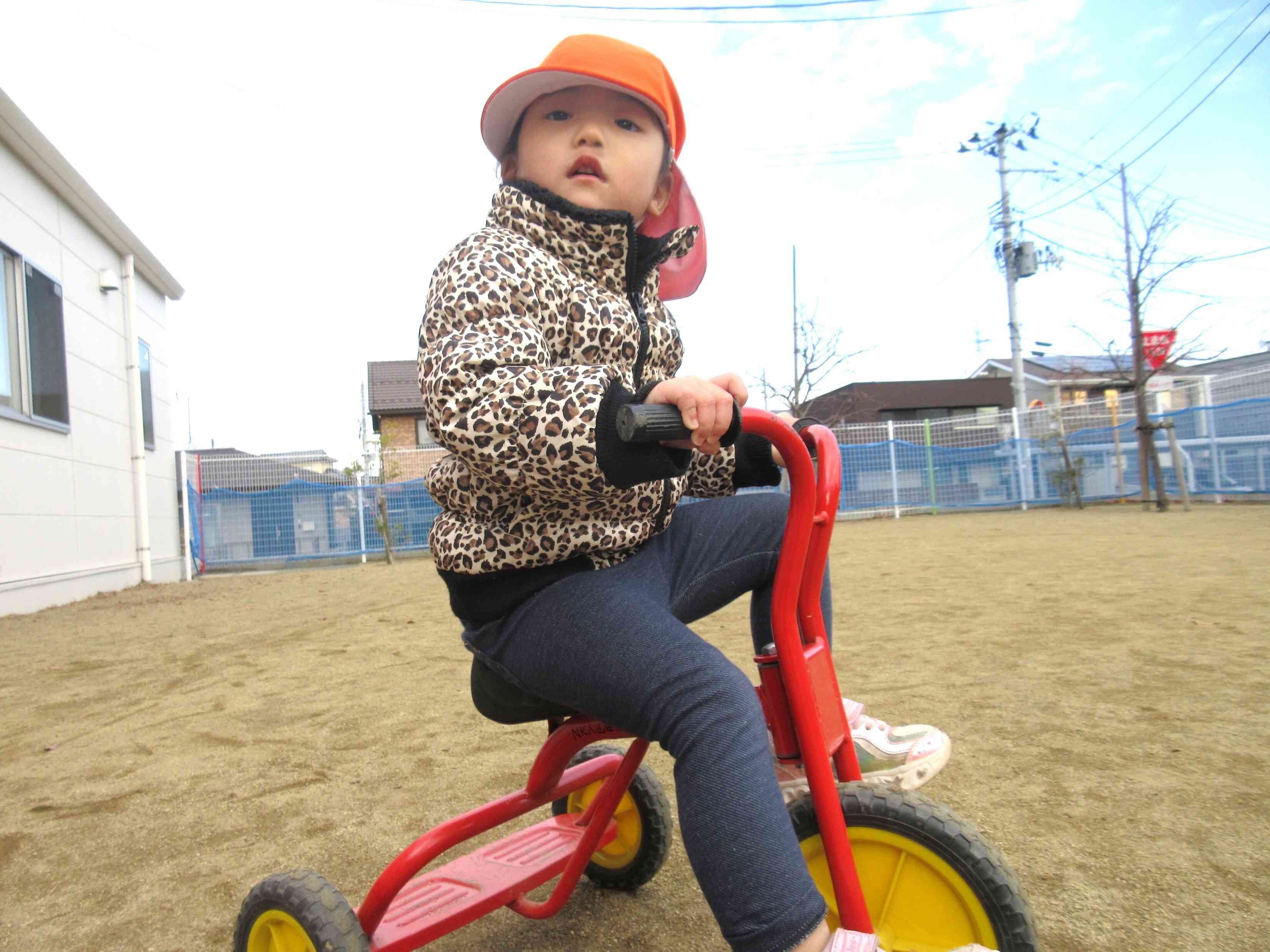 三輪車上手でしょ♡