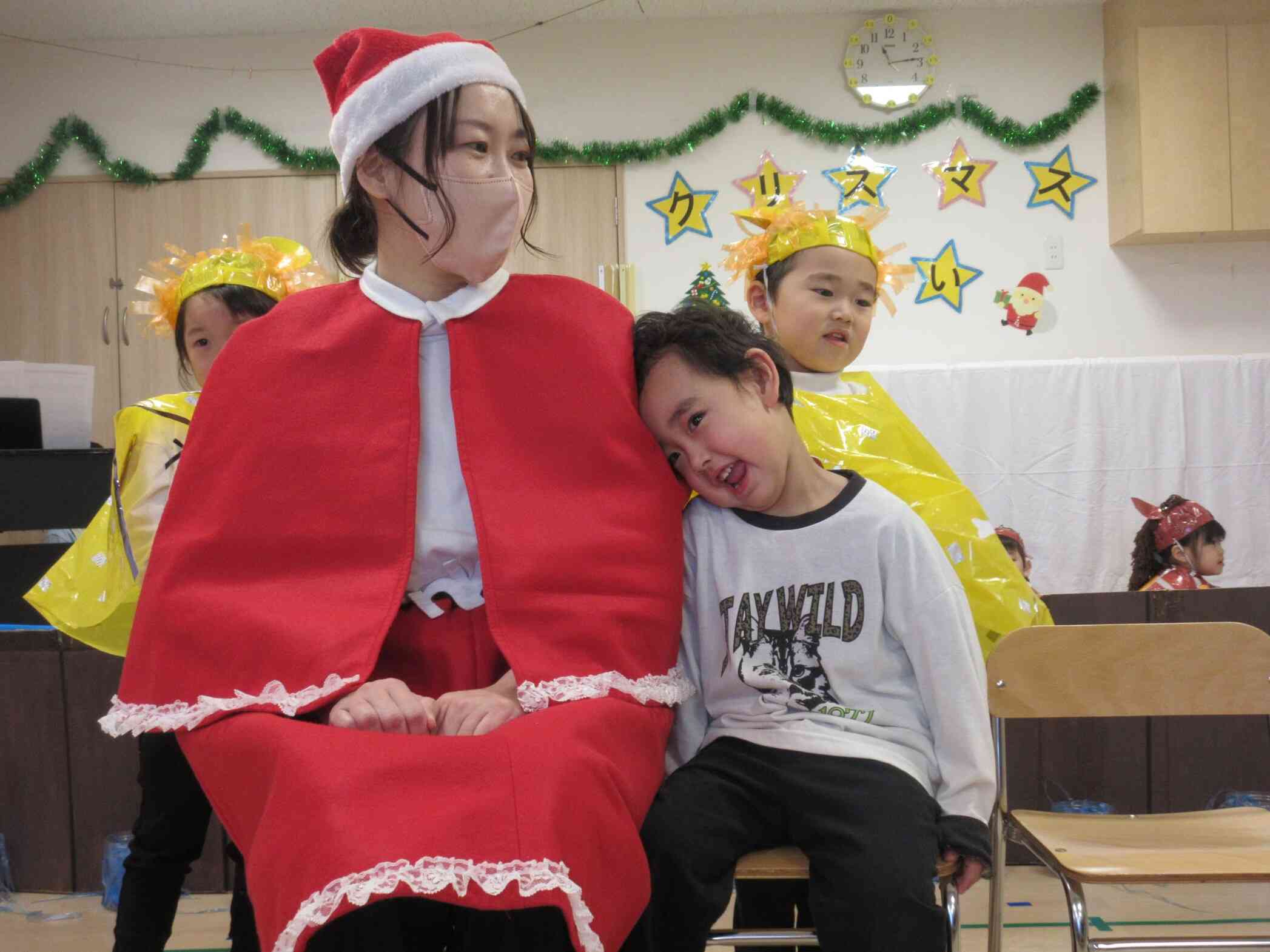 サンタとトナカイ