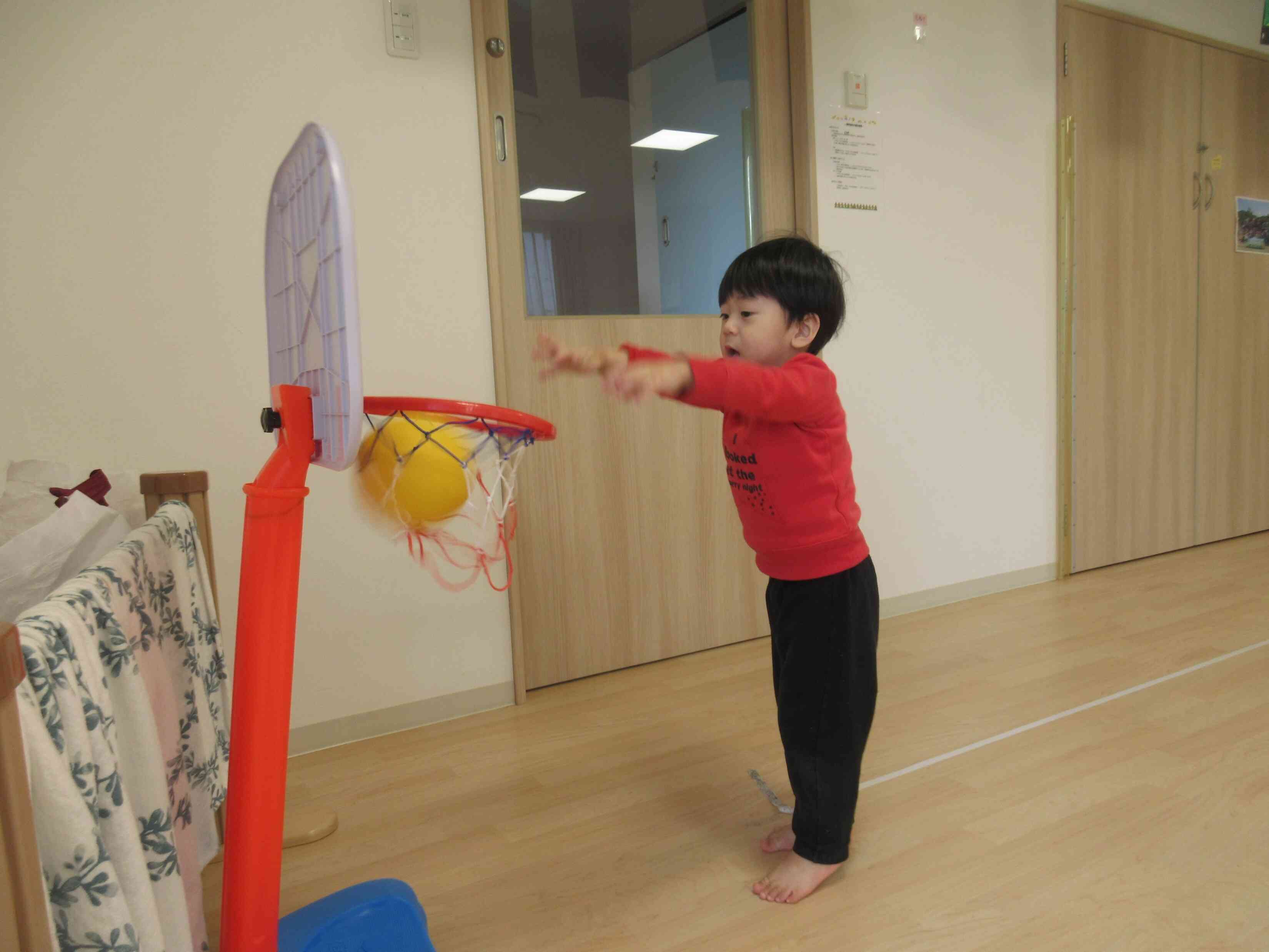 先生見ててね～！