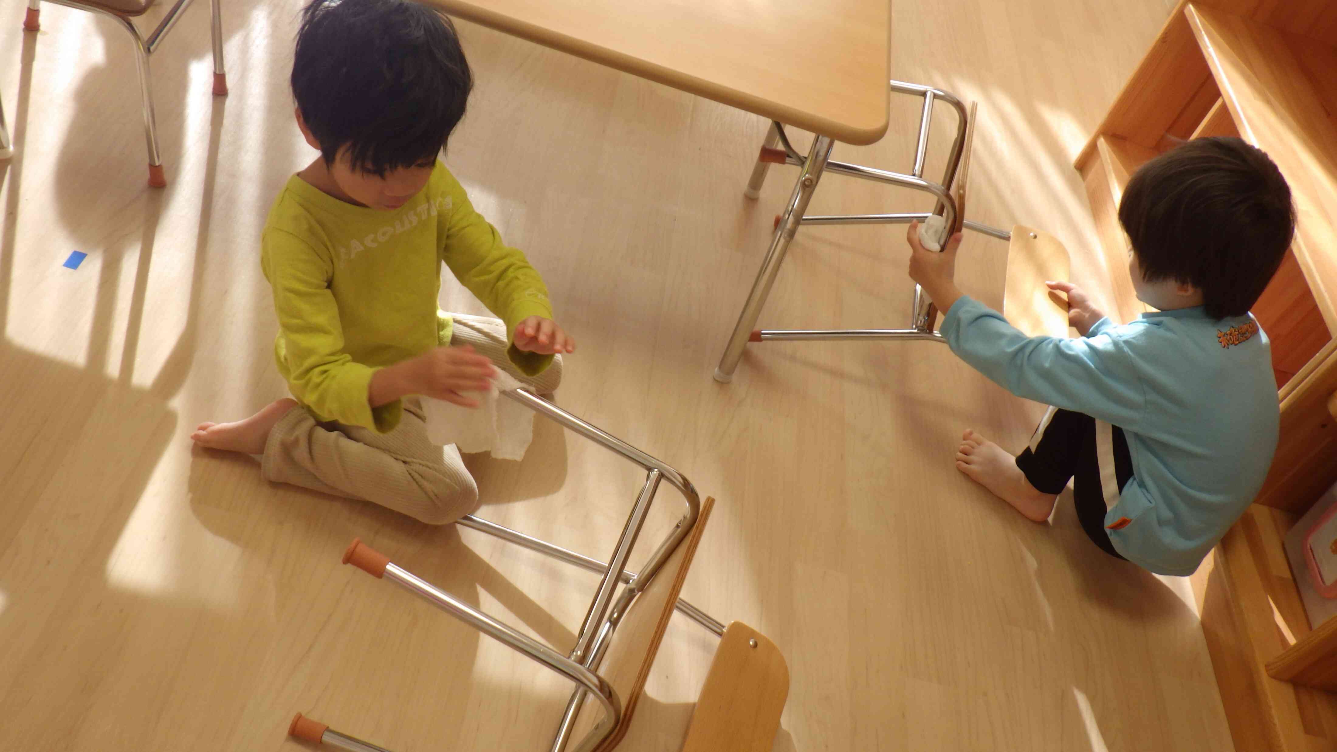 きれいにするぞ～！