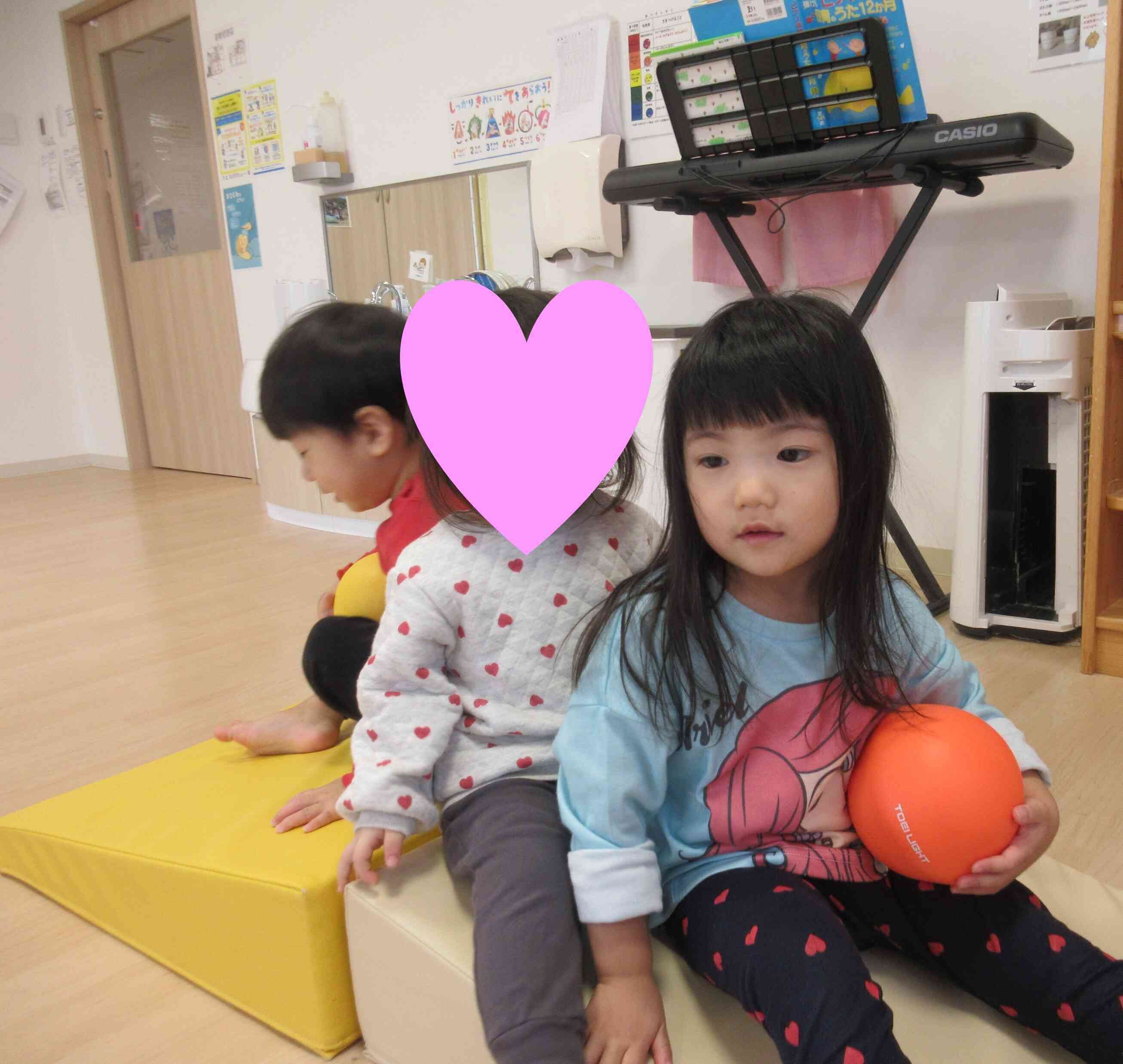 お友達と休憩中☆彡