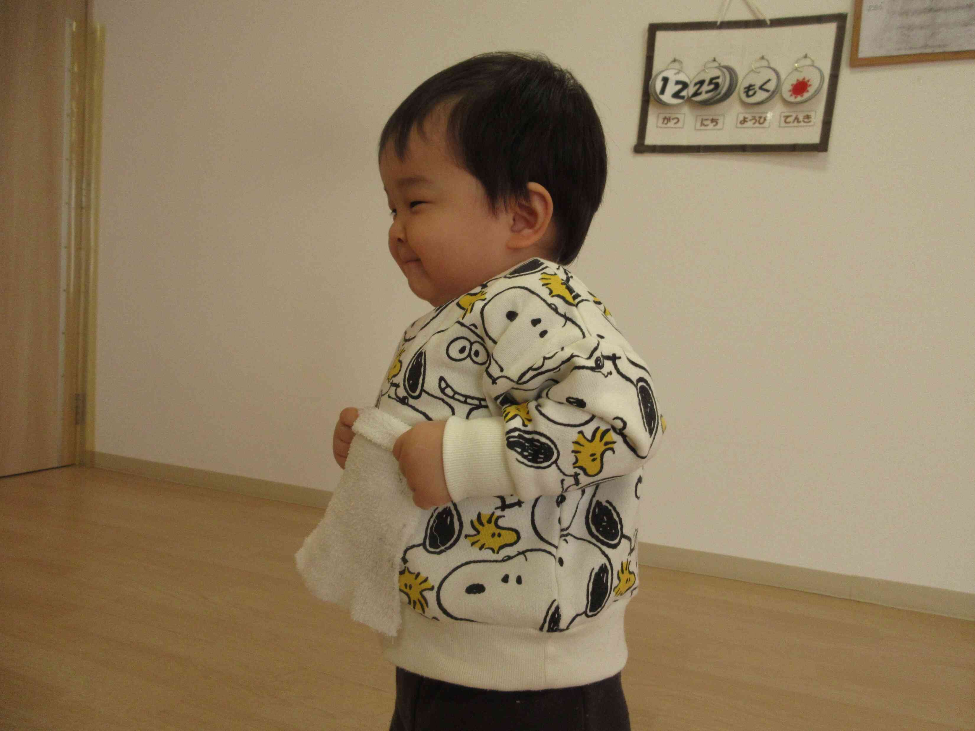 〜12月〜　ひよこ組（0歳児）の様子