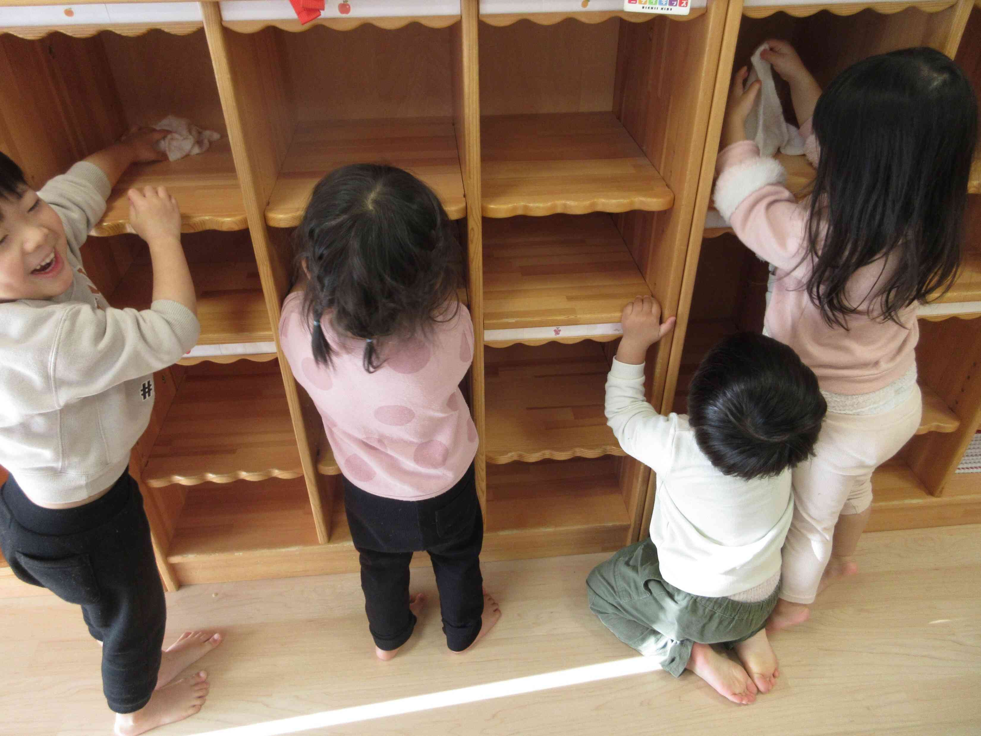 ここもピカピカにしよう～☆