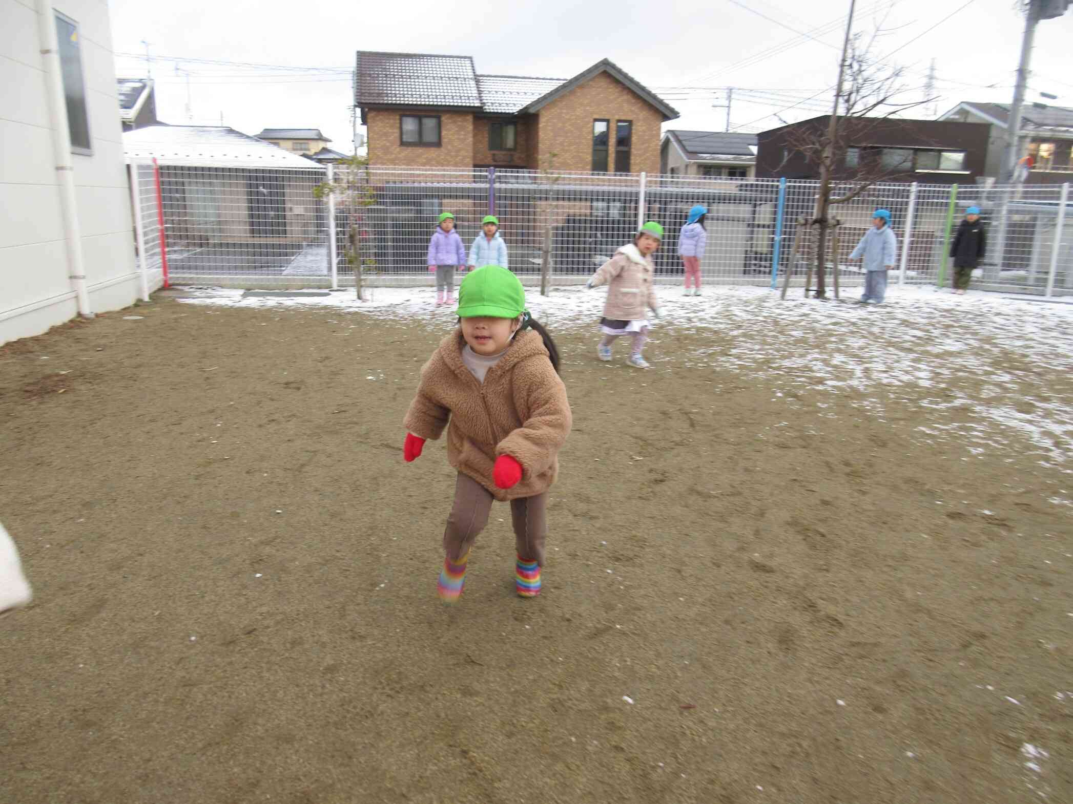 「ちょっとさむいよ～」